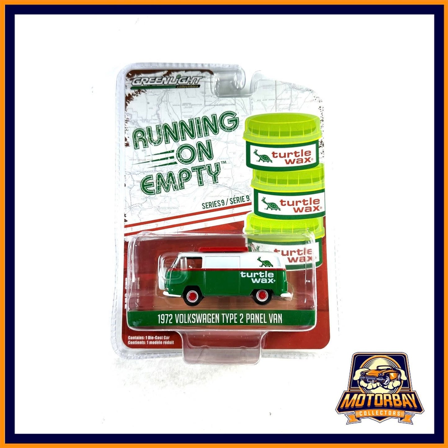 Greenlight 1/64 1972 Volkswagen Type 2 Panel Van