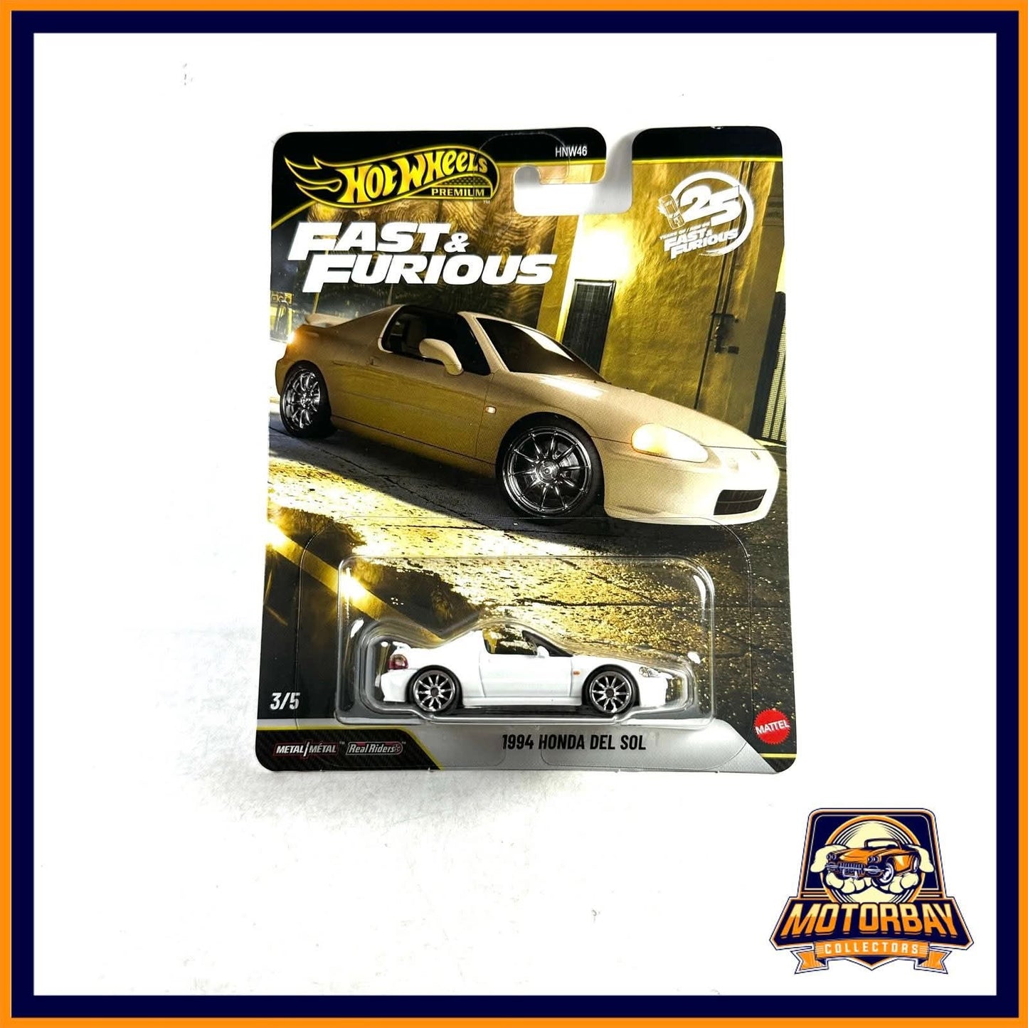 Hot Wheels 1/64 1994 Honda del Sol