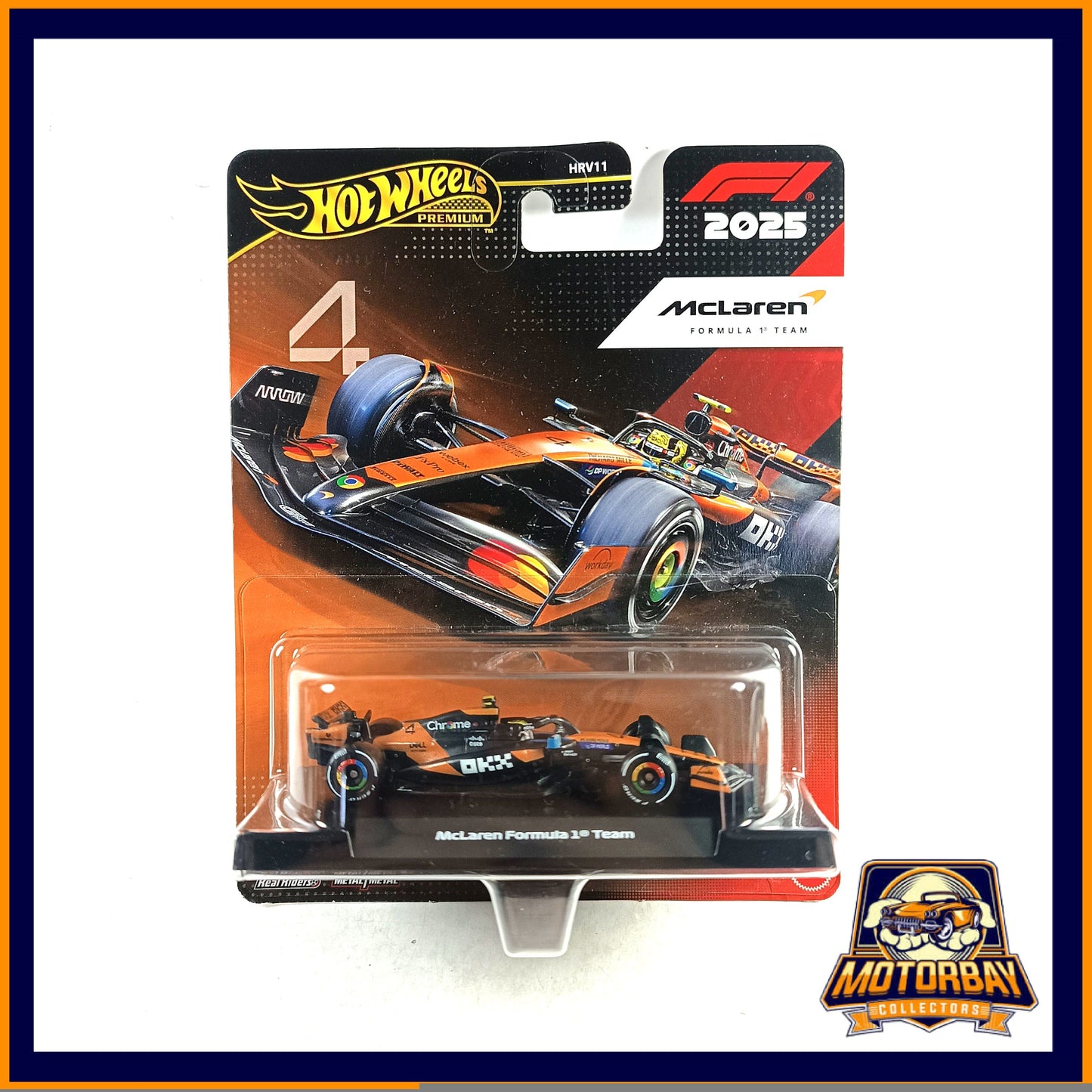 Hot Wheels 1/64 Mclaren Formula 1 Team 4