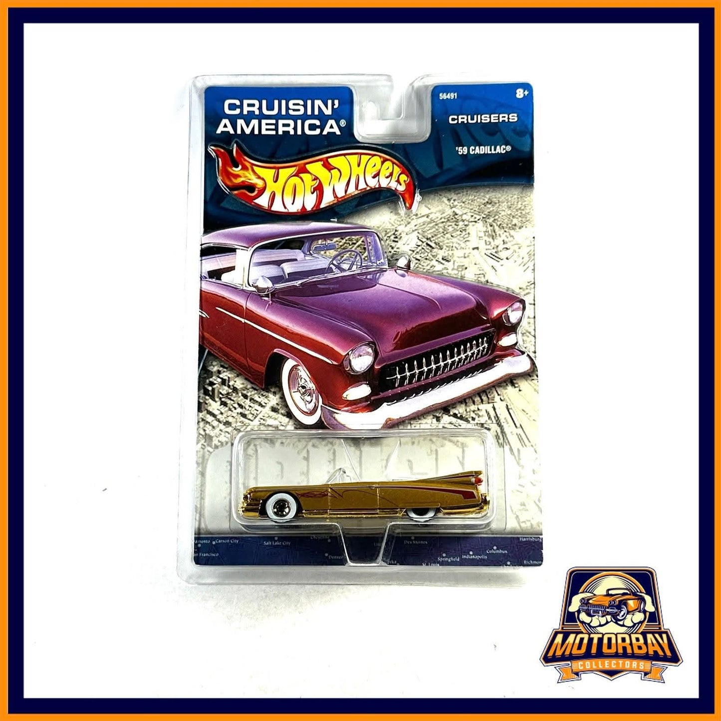 Hot Wheels 1/64 59 Cadillac