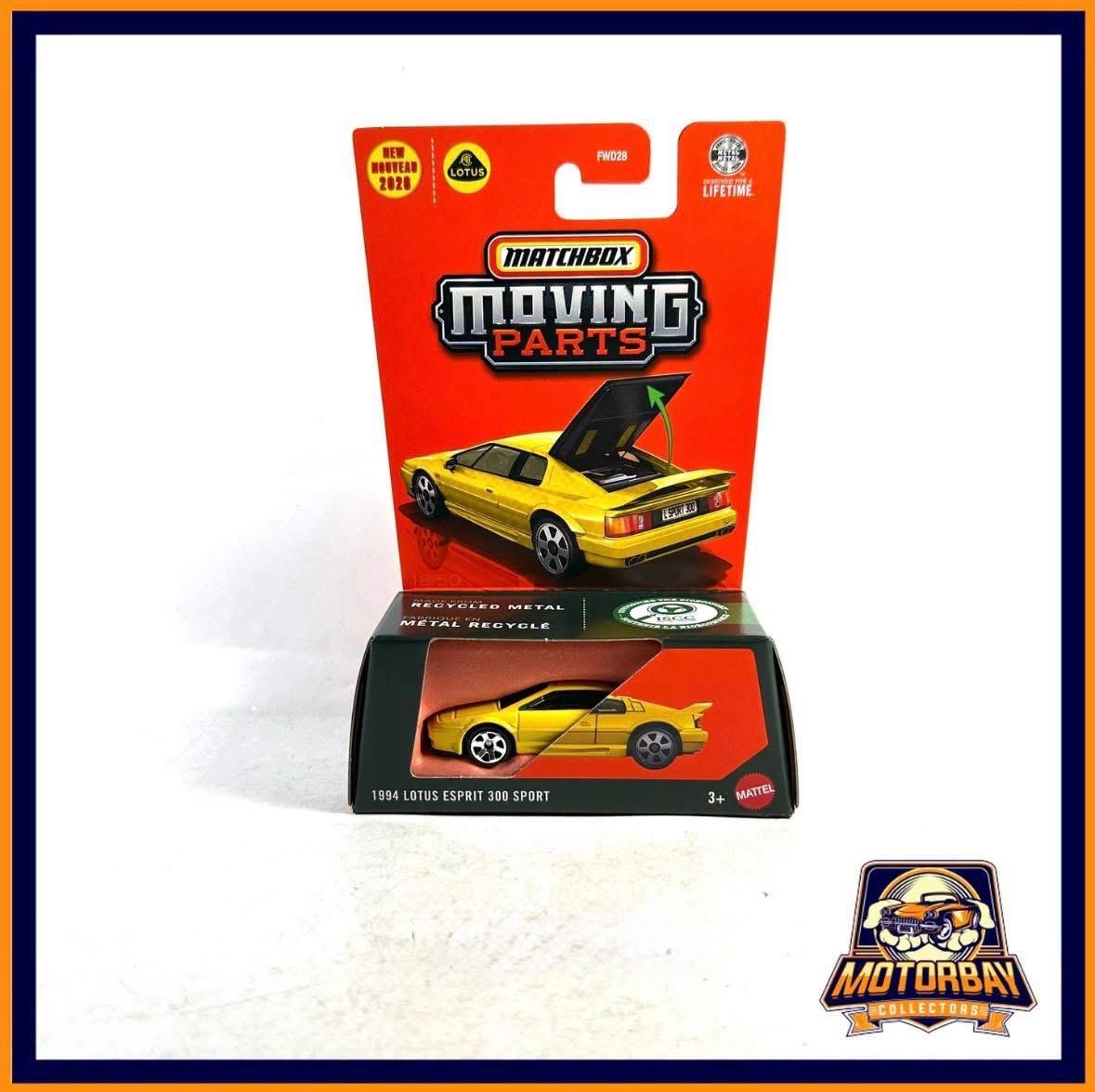 Matchbox 1/64 1994 Lotus Esprit 300 Sport