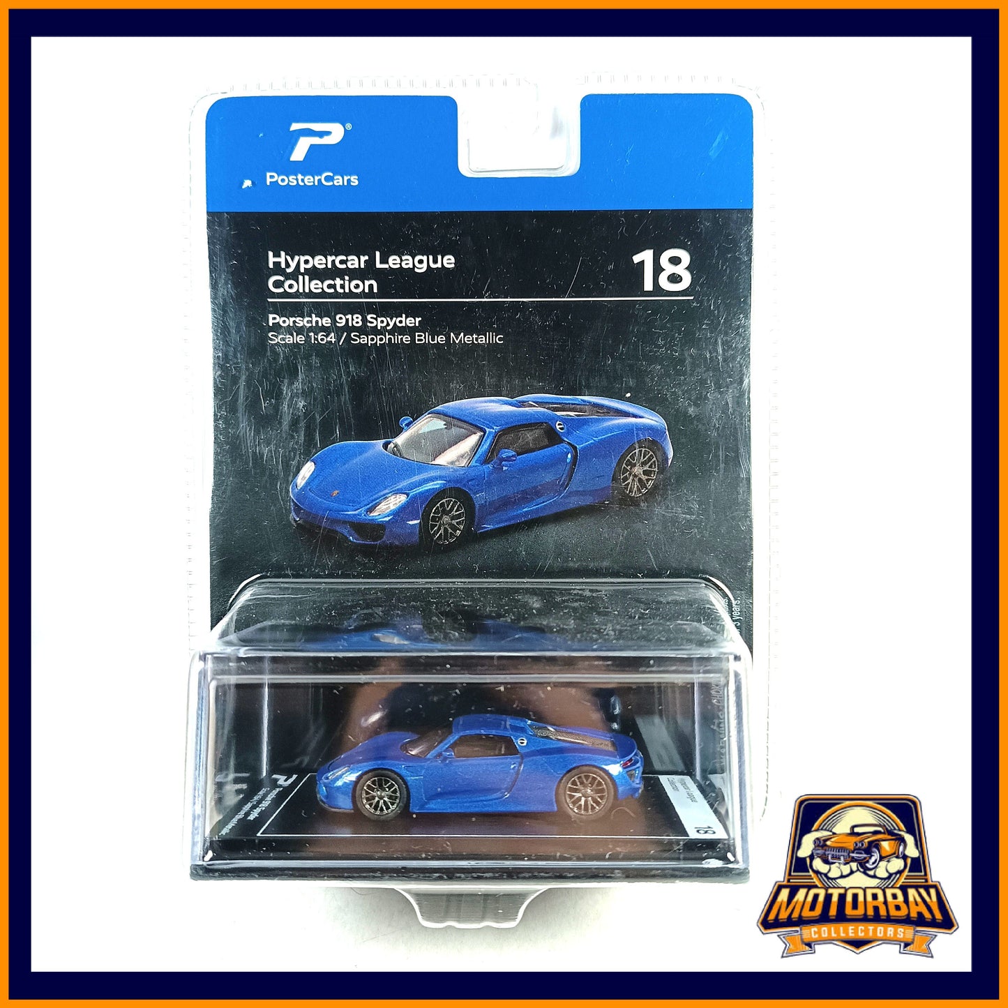 PosterCars 1/64 Porsche 918 Spyder