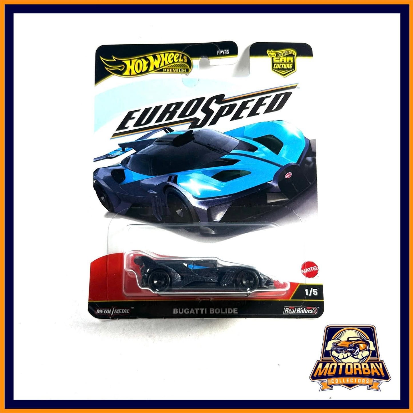Hot Wheels 1/64 Bugatti Bolide Car Culture