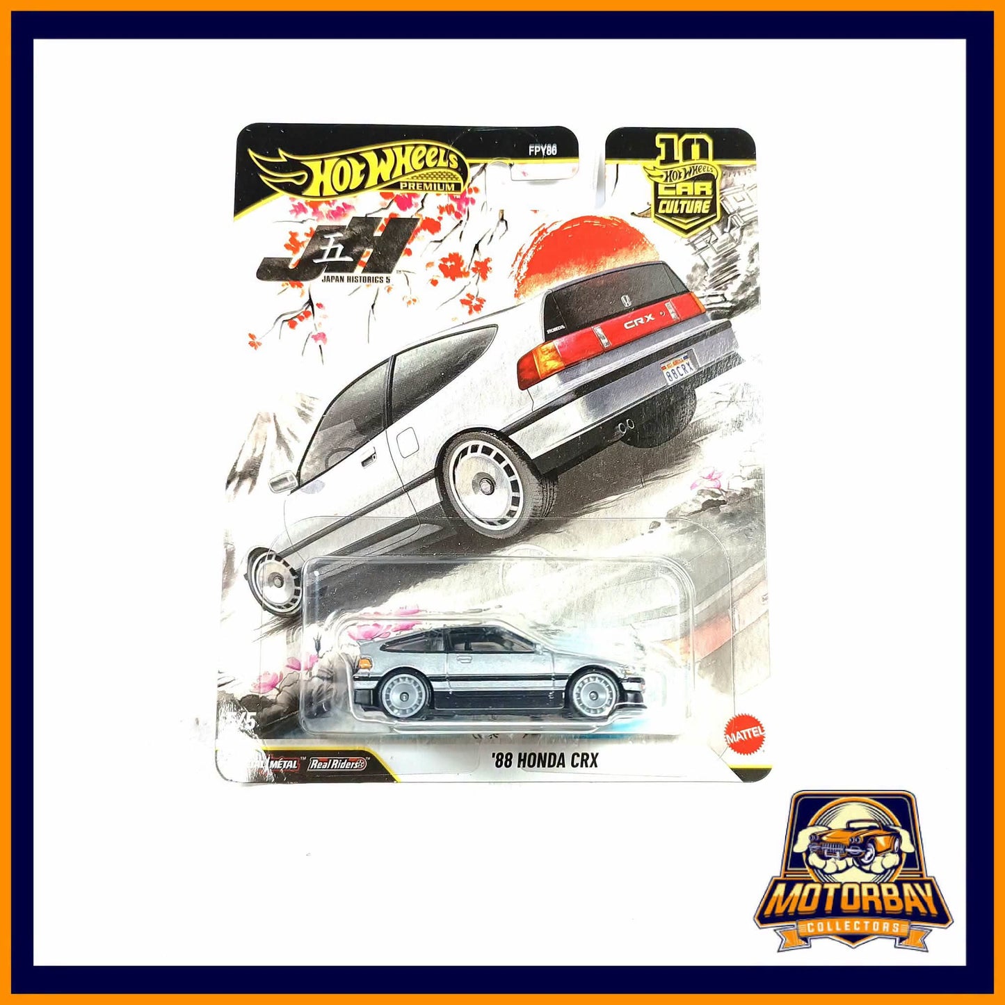 Hot Wheels 1/64 88 Honda CRX