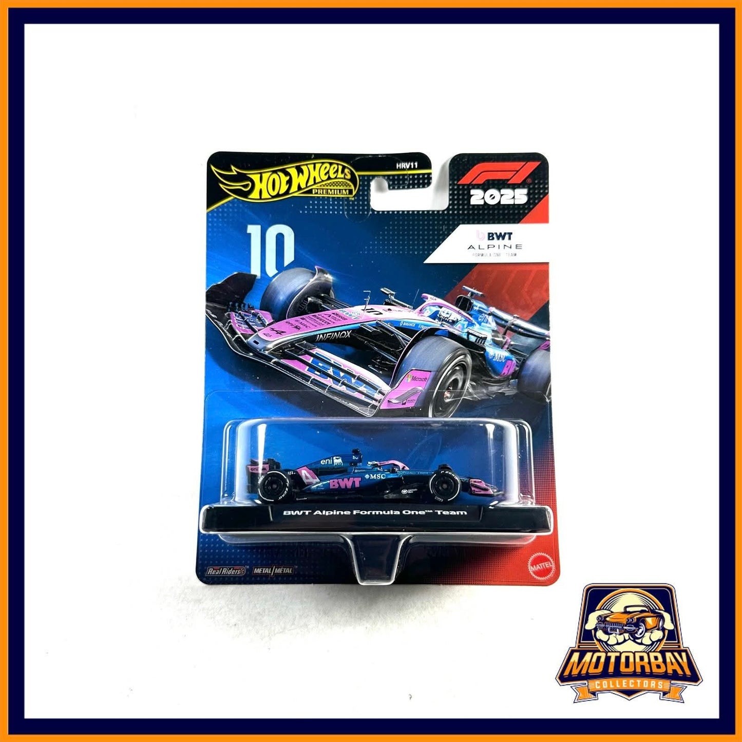 Hot Wheels 1/64 BWT Alpine Formula One Team 10