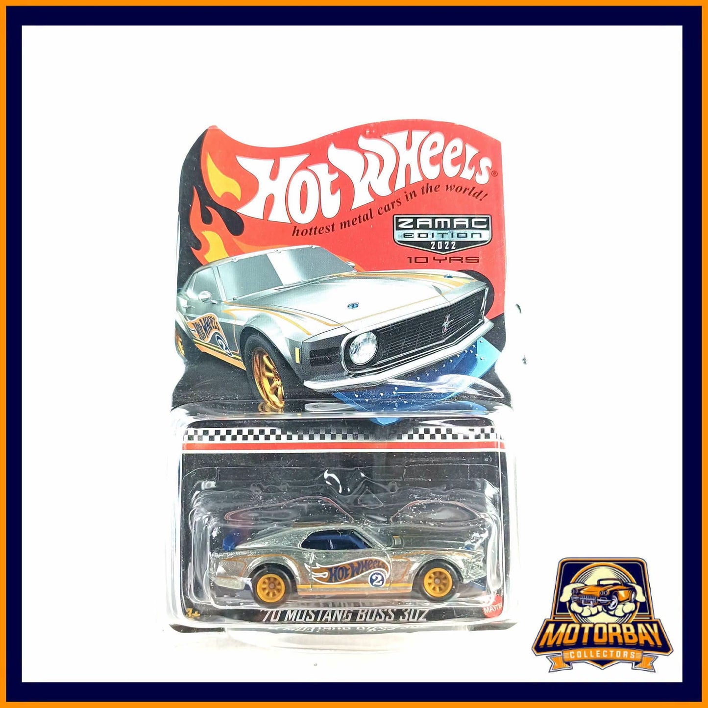 Hot Wheels 1/64 70 Mustang Boss 302
