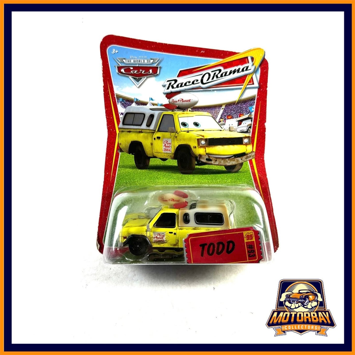 Cars 1/64 Todd Burbuja levemente sumida