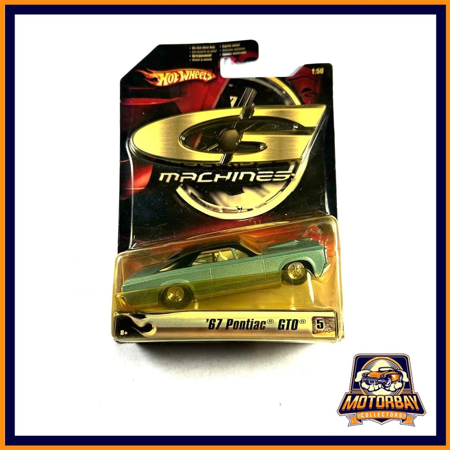Hot Wheels 1/64 67 Pontiac GTO