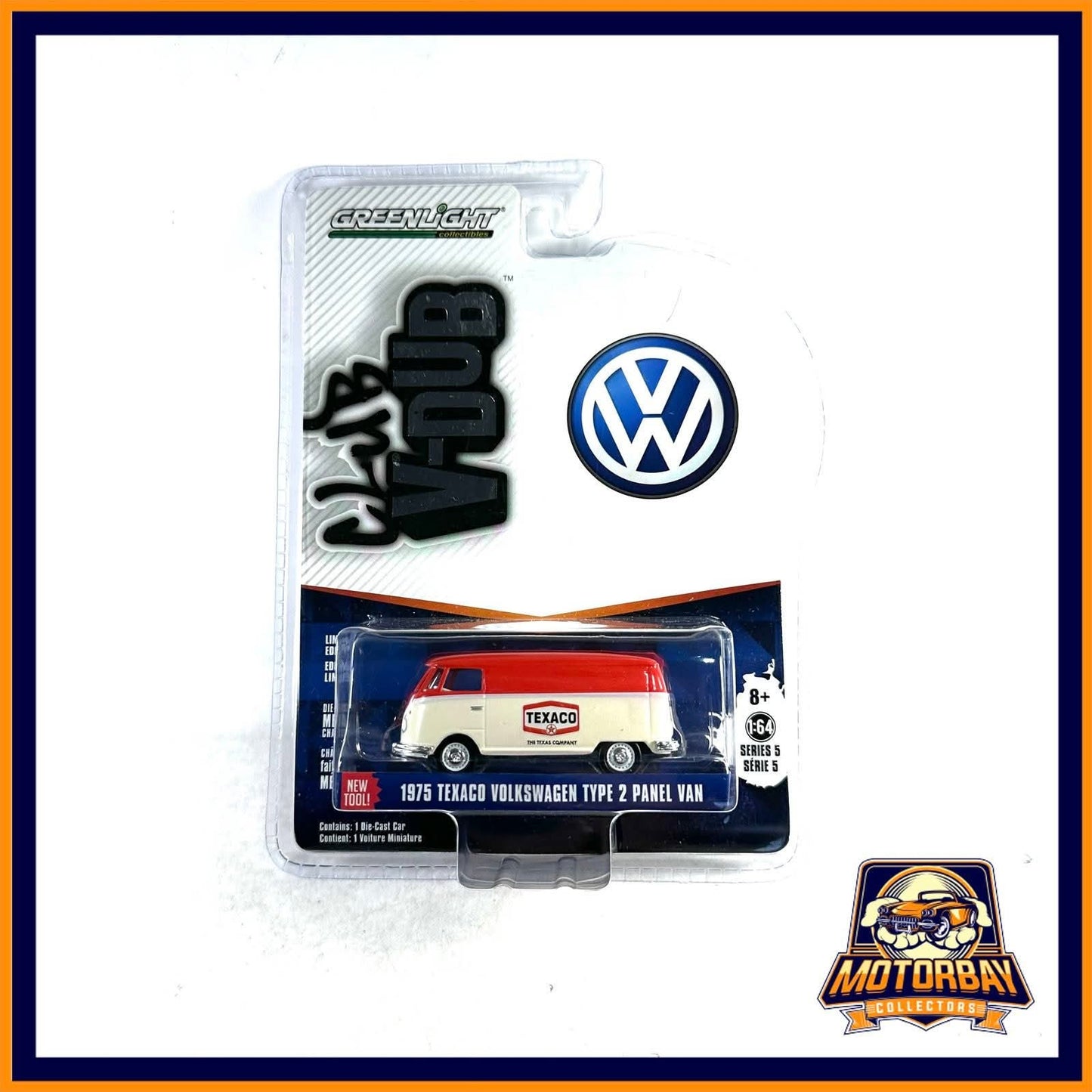 Greenlight 1/64 1976 Texaco Volkswagen Type 2 Panel Van