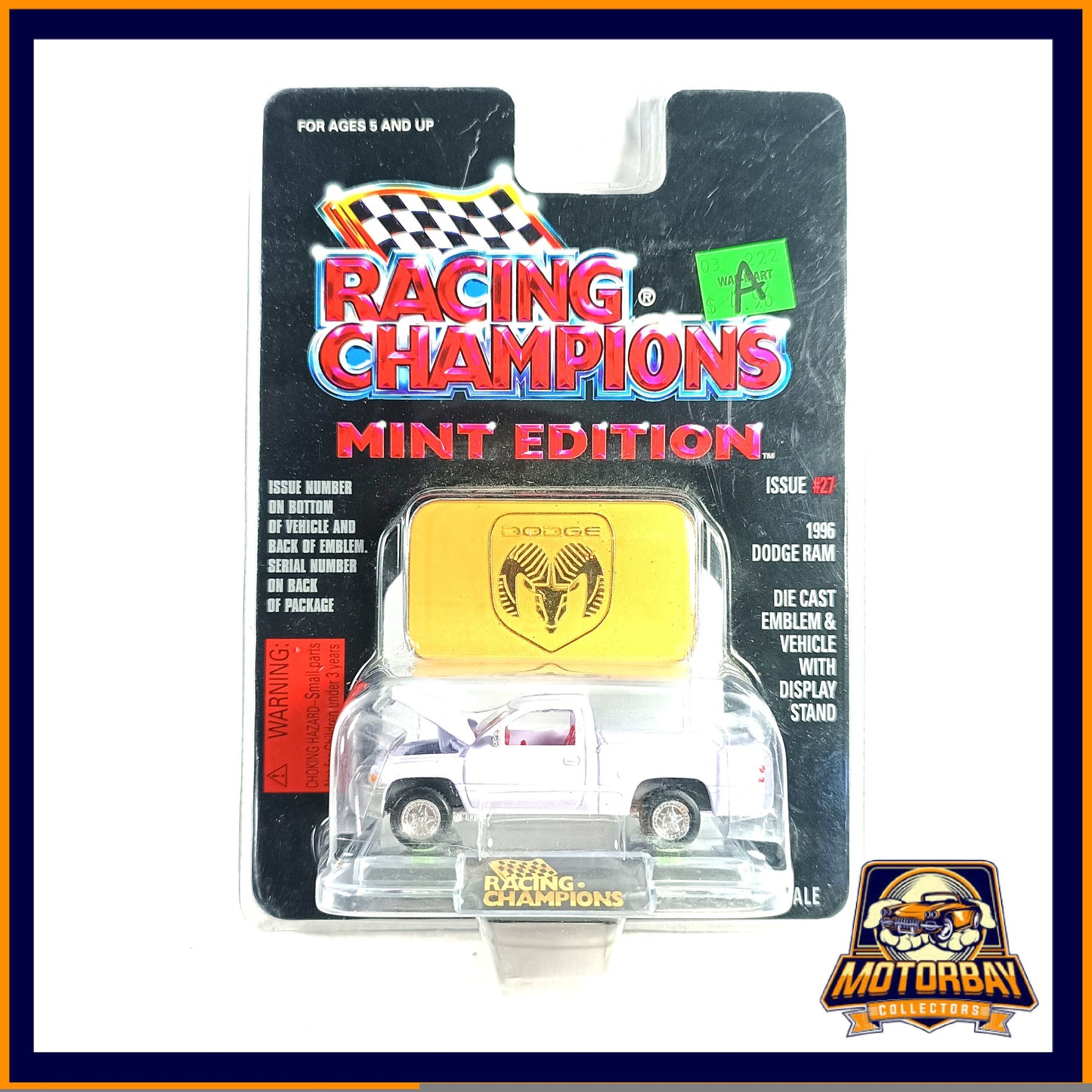 Racing Champions 1/64 1996 Dodge Ram
