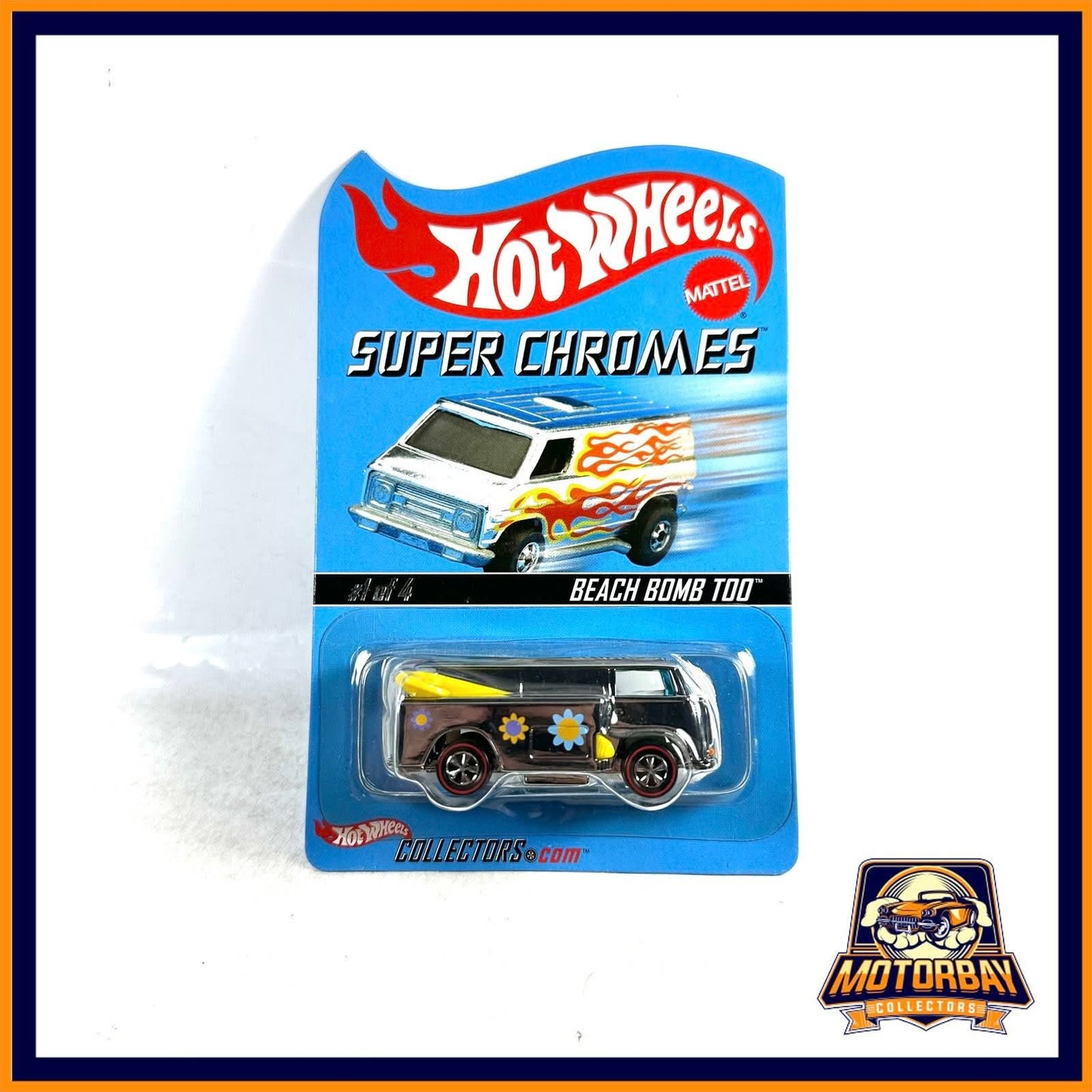 Hot Wheels 1/64 RLC Beach Bomb Too Super Chromes # 2919/12500