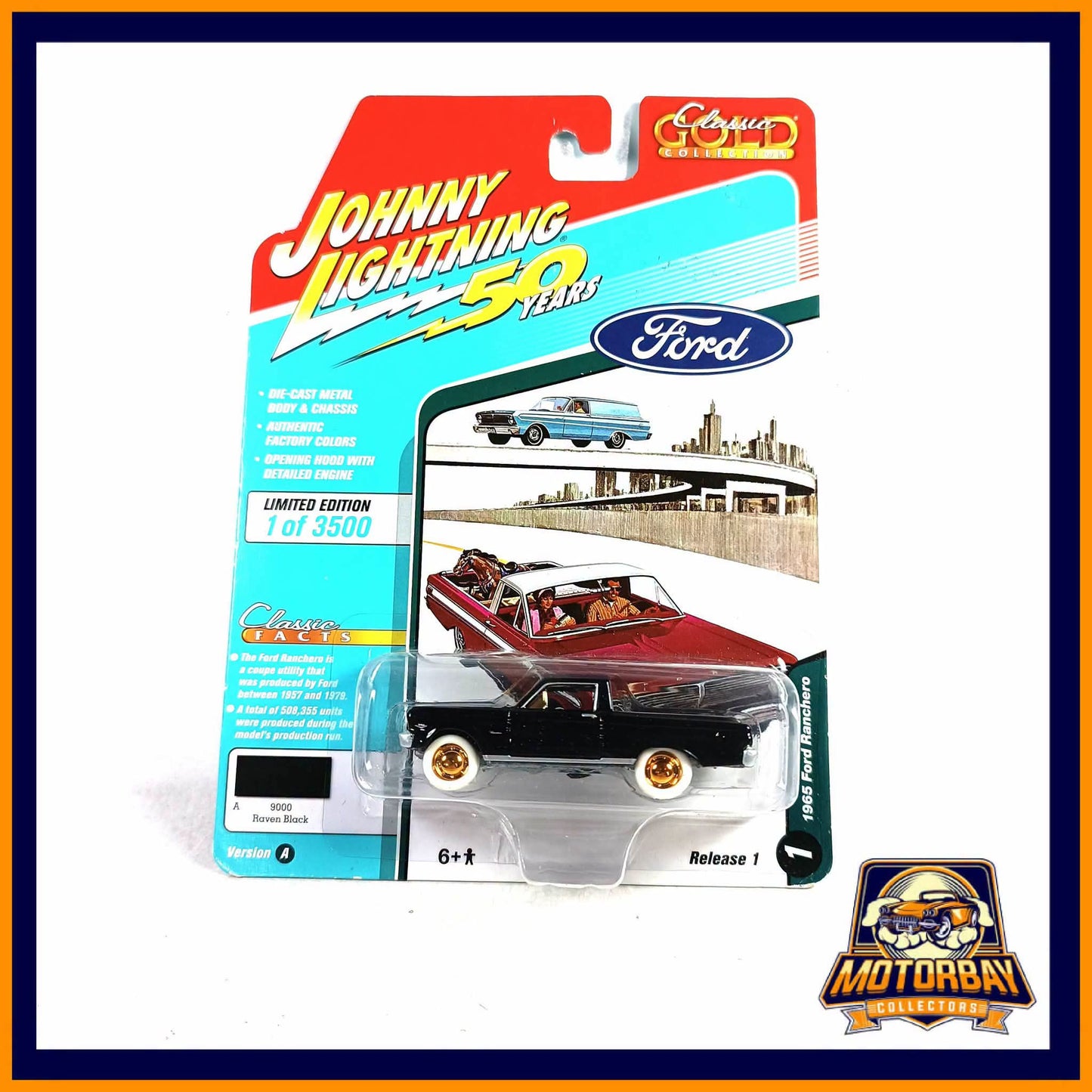 Johnny Lightning 1/64 1965 Ford Ranchero