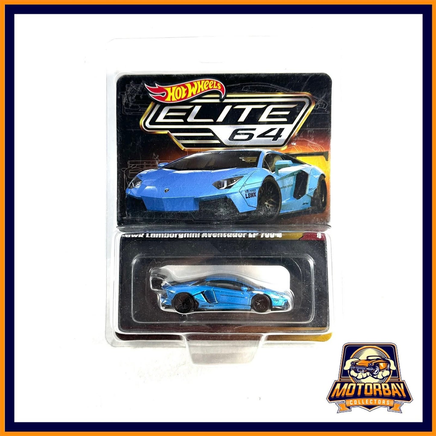 Hot Wheels 1/64 LBWK Lamborghini Aventador LP 700-4
