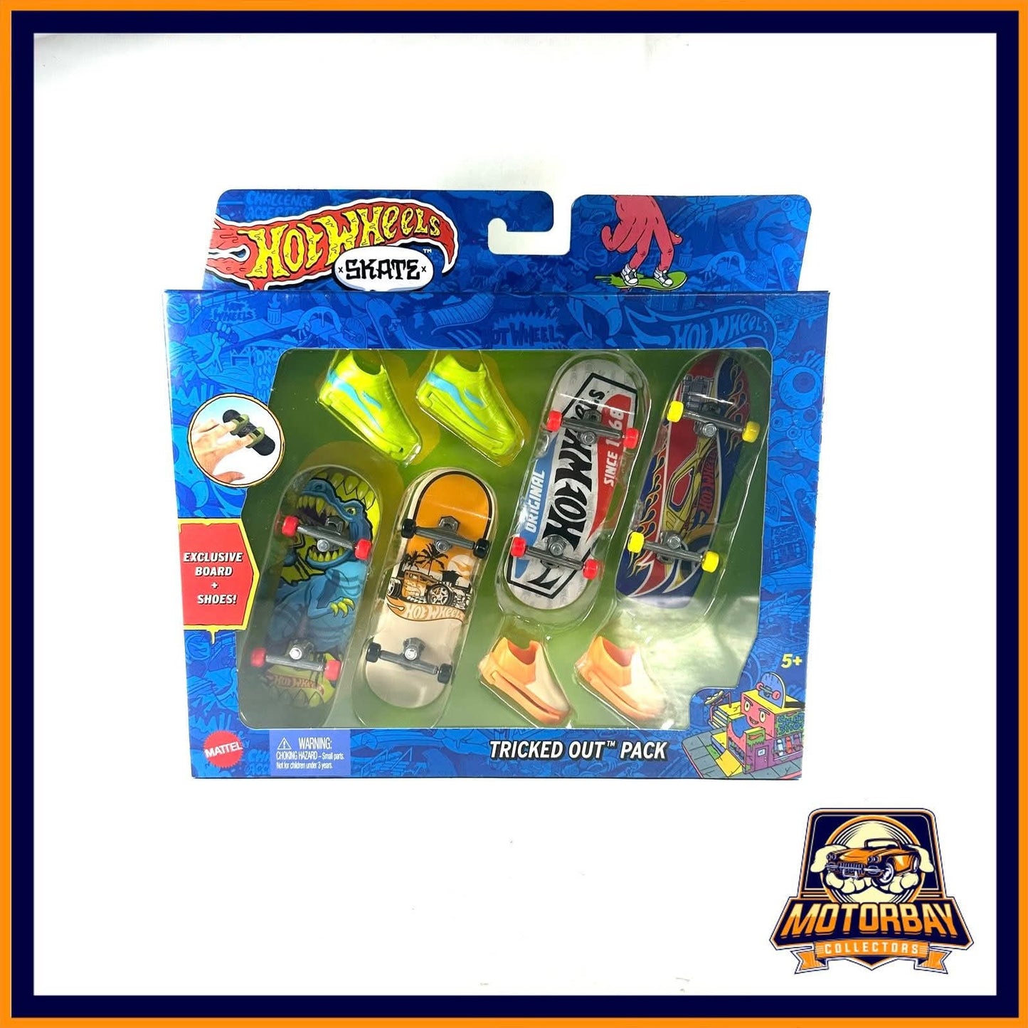 Hot Wheels 1/64 Set de 4 Tablas Tricked Out Pack