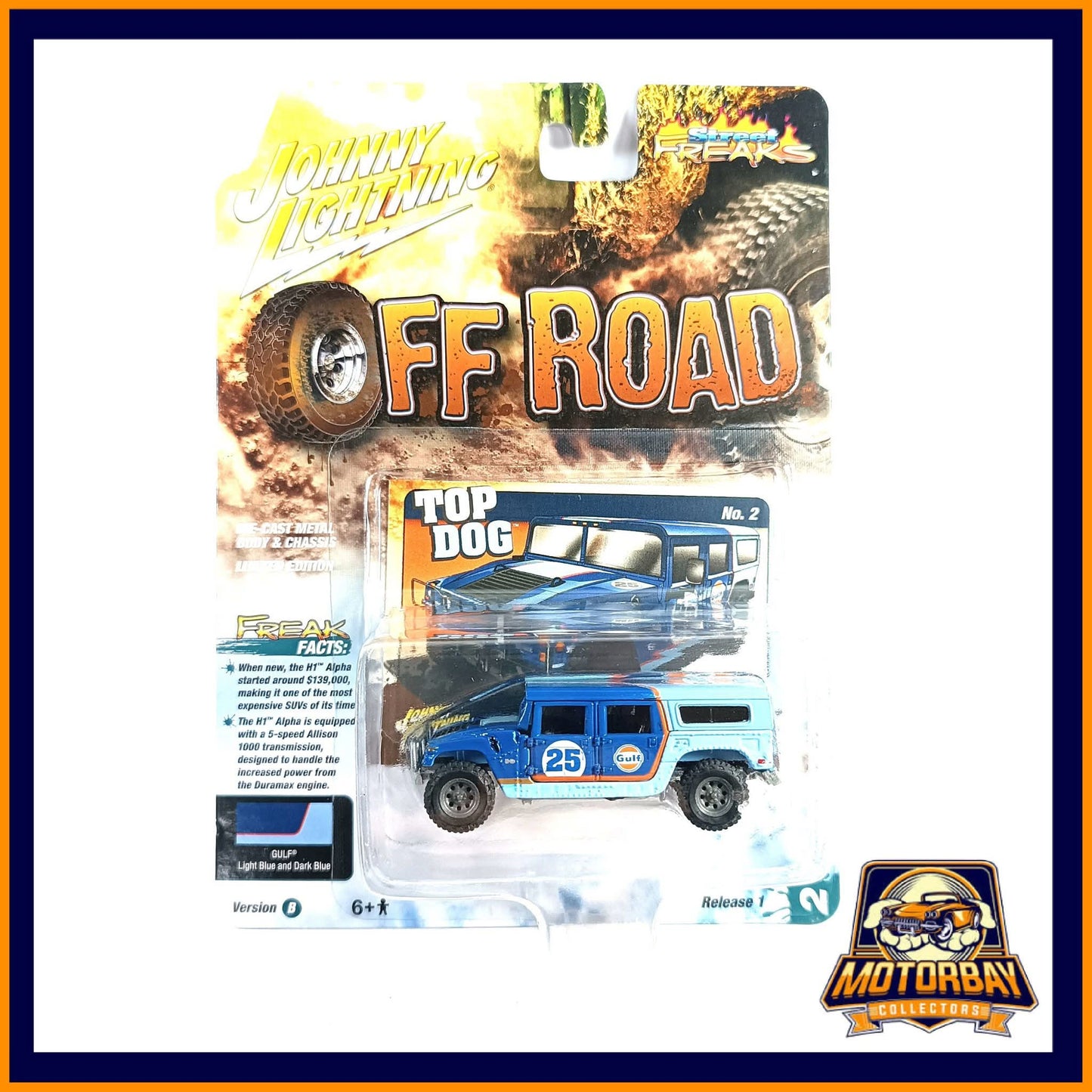 Johnny Lightning 1/64 2006 Hummer H1 Alpha
