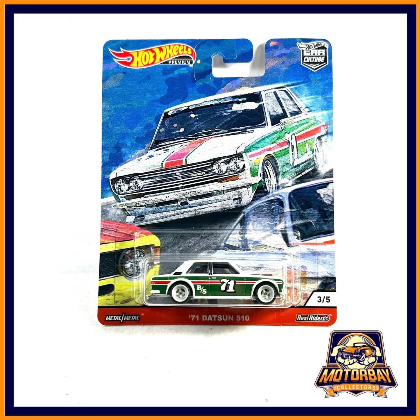 Hot Wheels 1/64 71 Datsun 510