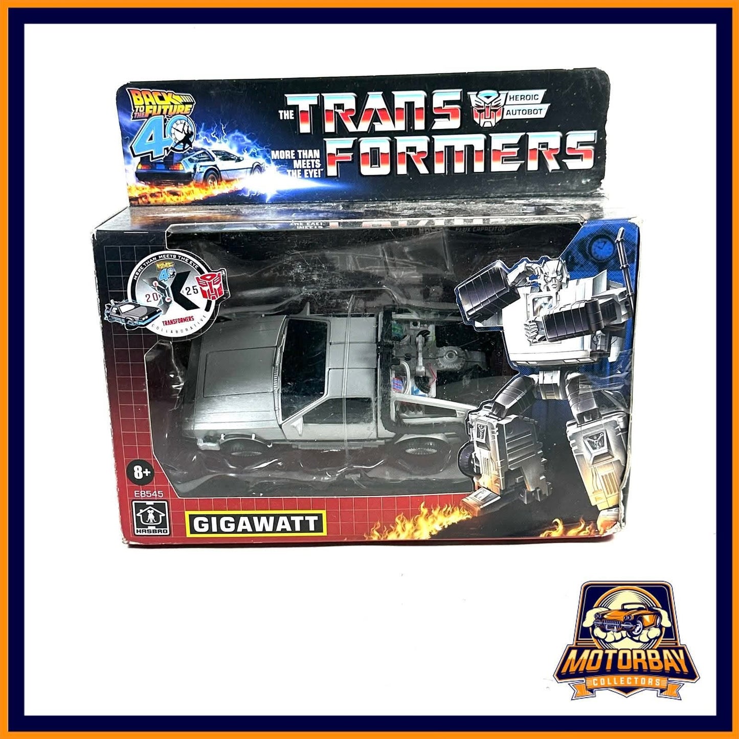 Gigawatt 1/64 Volver al Futuro Edición Transformes