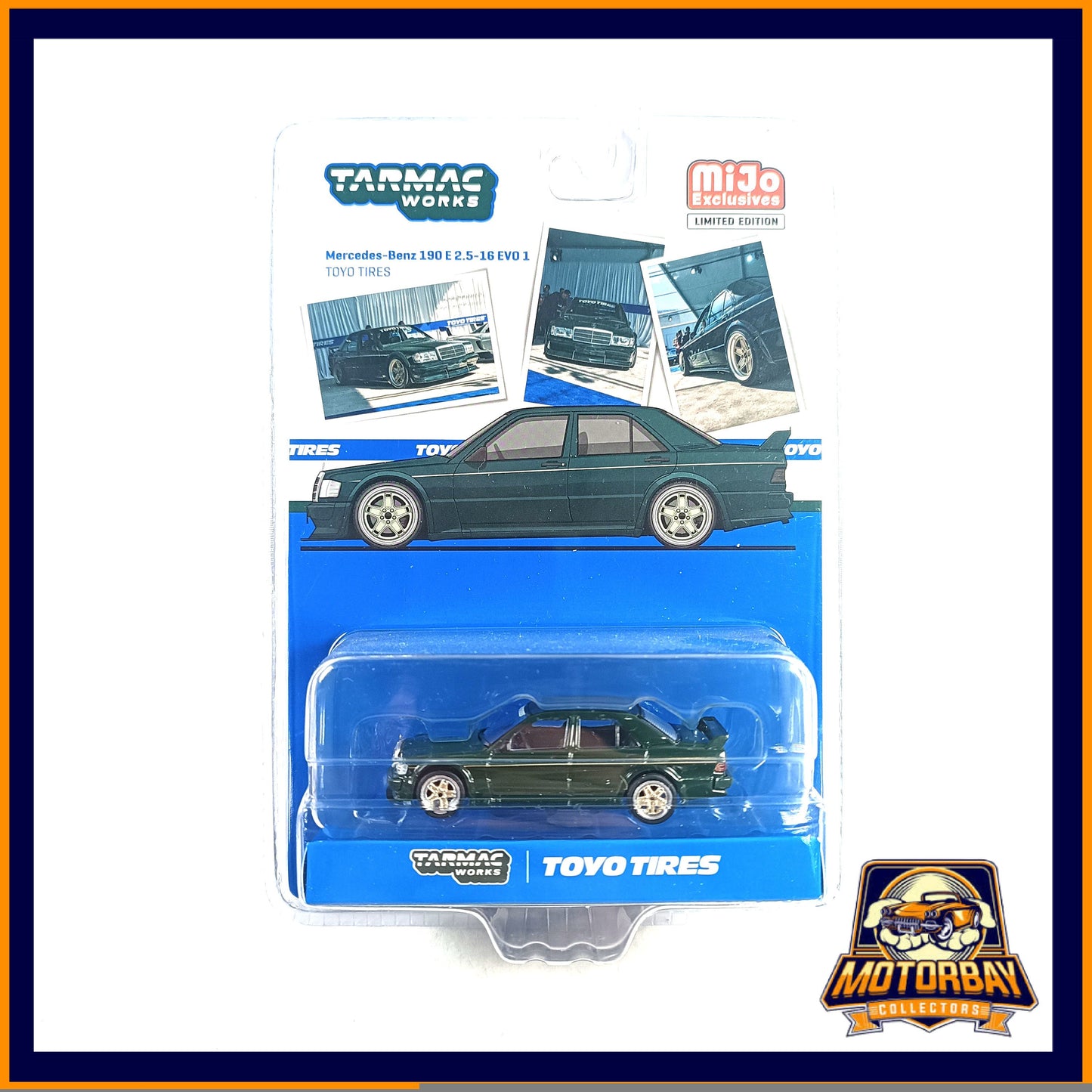 Tarmac Works 1/64 Mercedes-benz 190 E 2.5-16 EVO 1