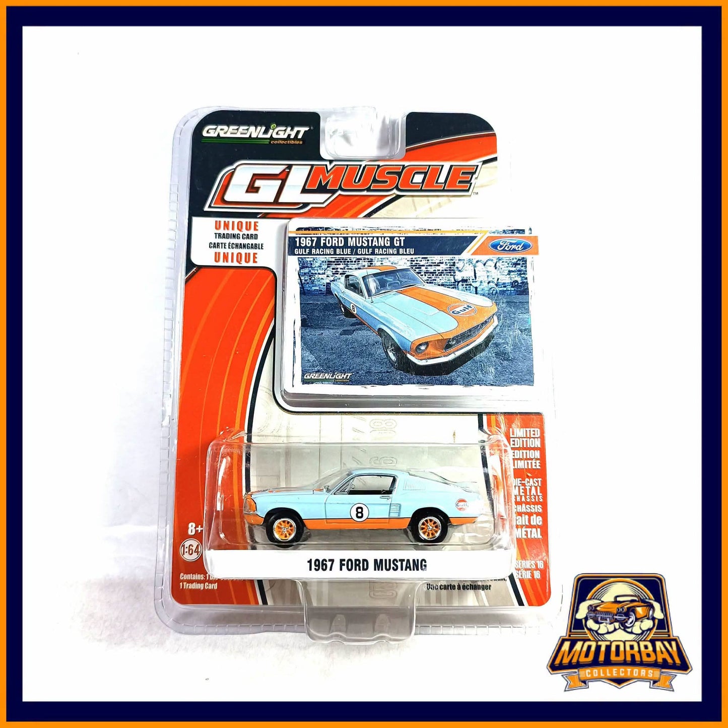 Greenlight 1/64 1967 Ford Mustang