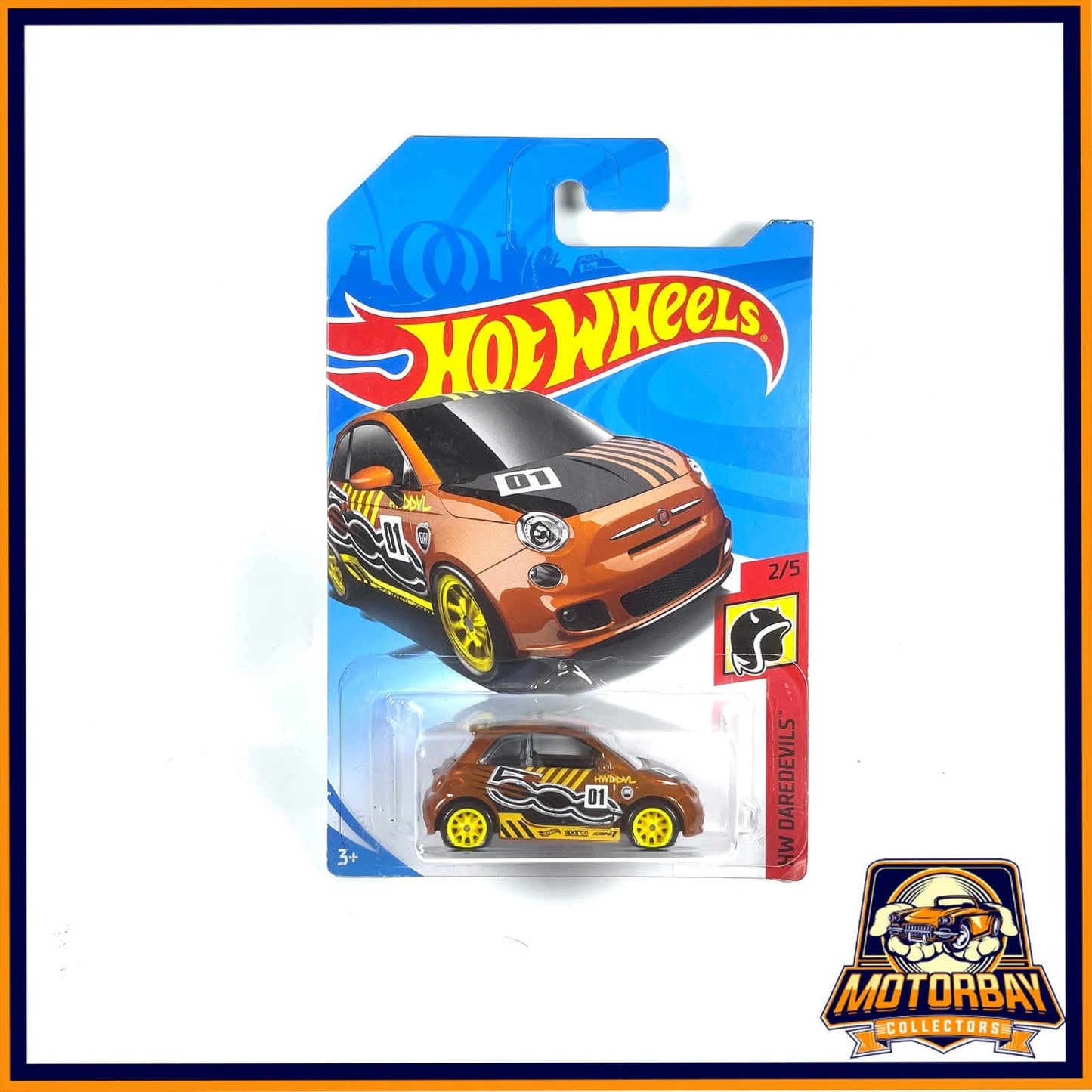 Hot Wheels 1/64 Fiat 500