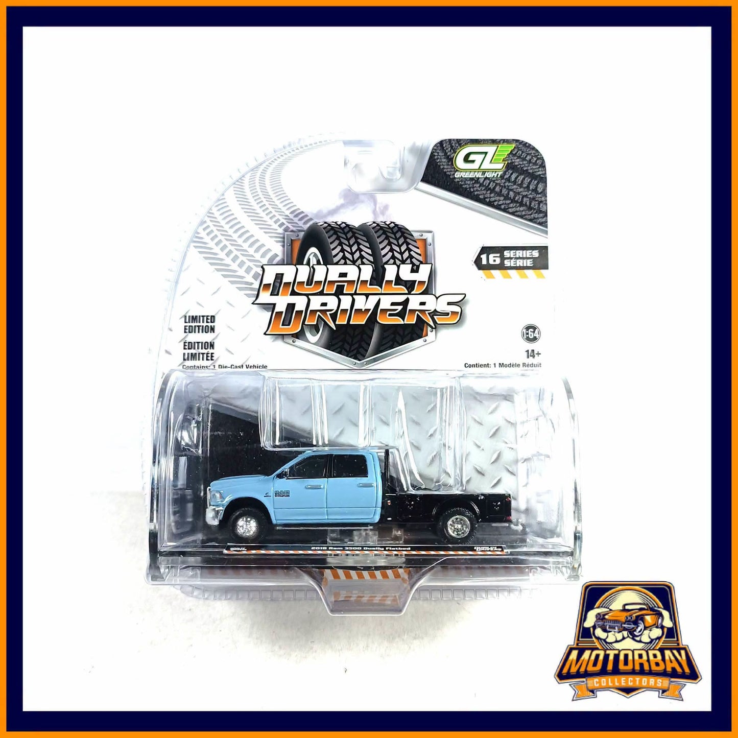 Greenlight 1/64 2018 Ram 3500 Dually Flatbed