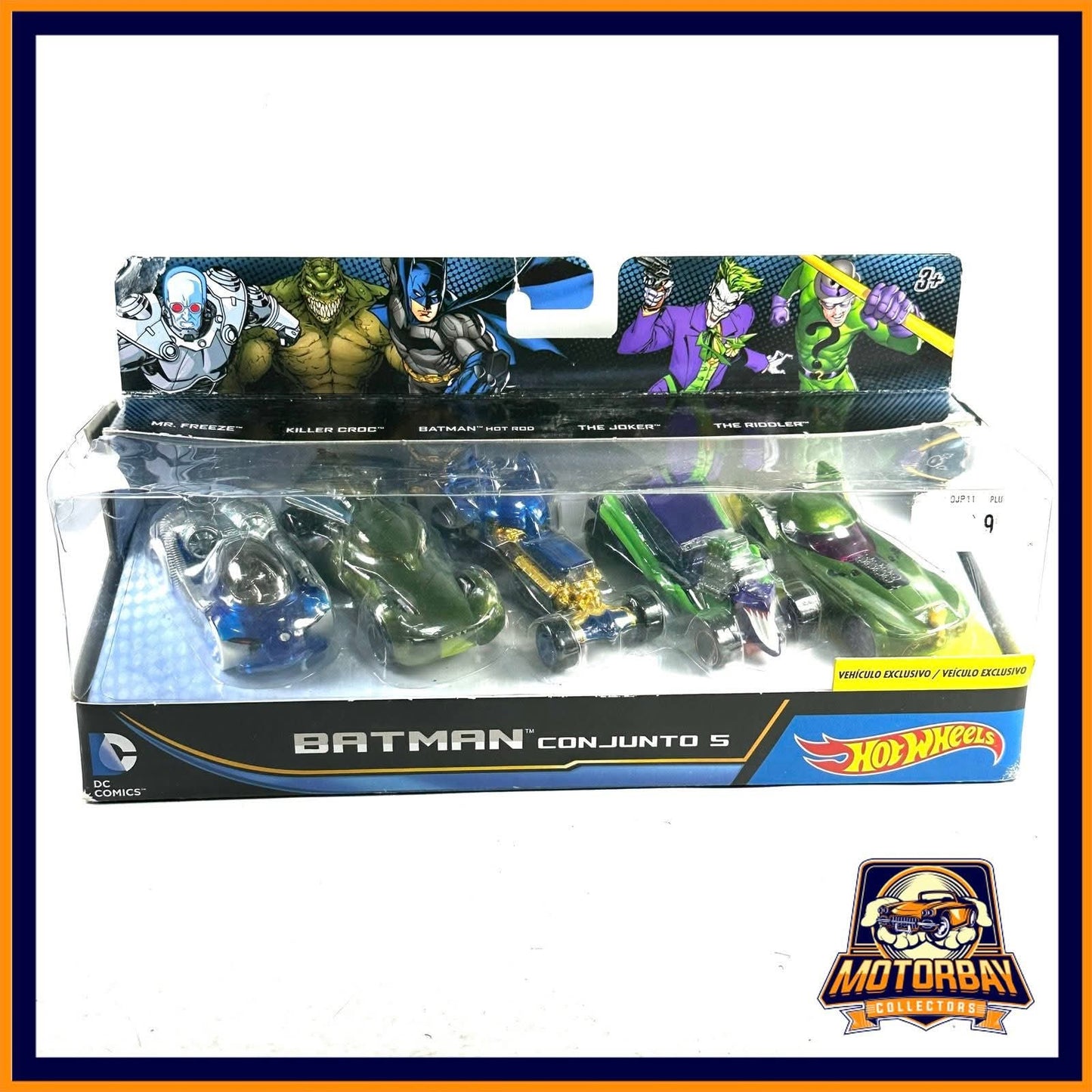 Hot Wheels 1/64 Batman Conjunto 5