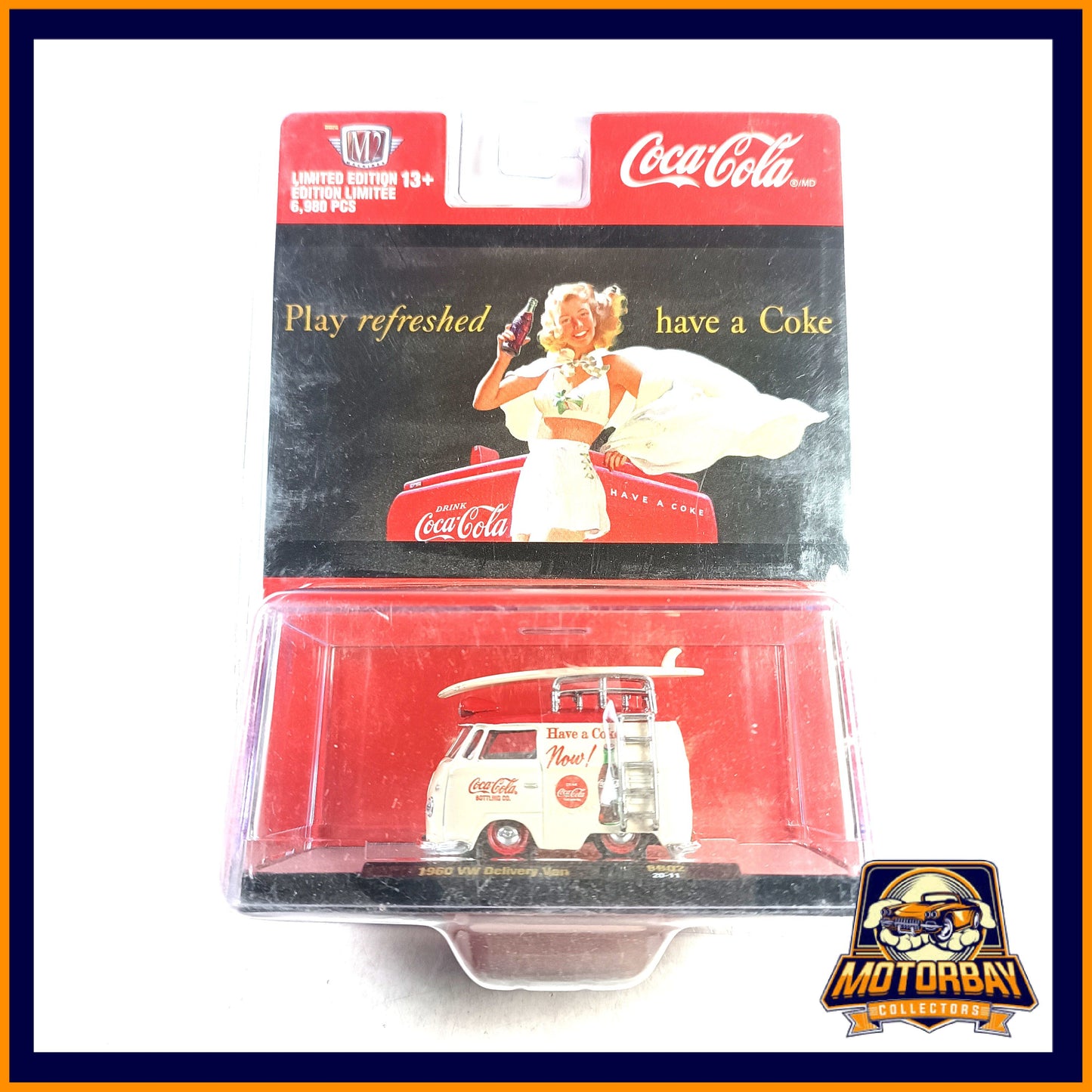 M2 1/64 1960 VW Delivery Van Coca Cola