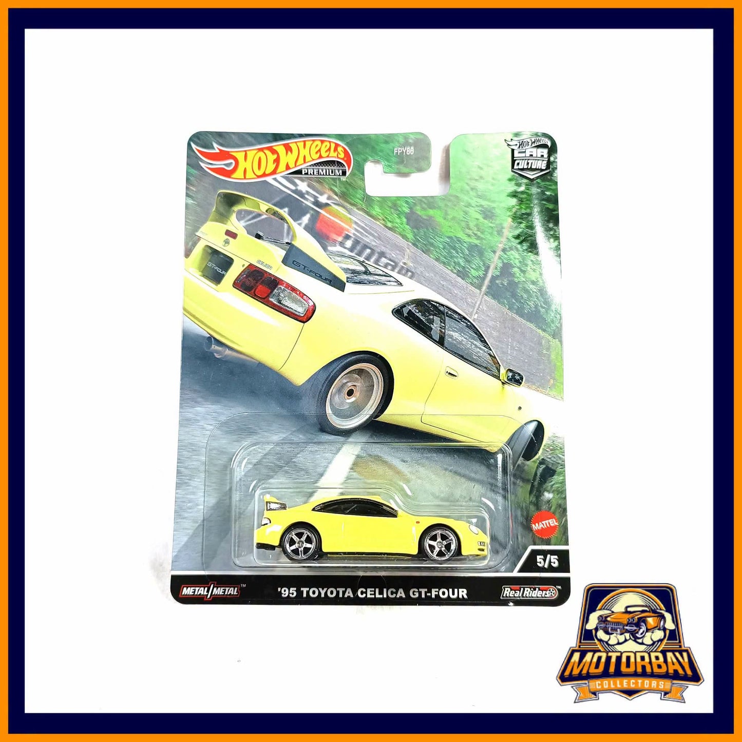 Hot Wheels 1/64 95 Toyota Celica GT-Four