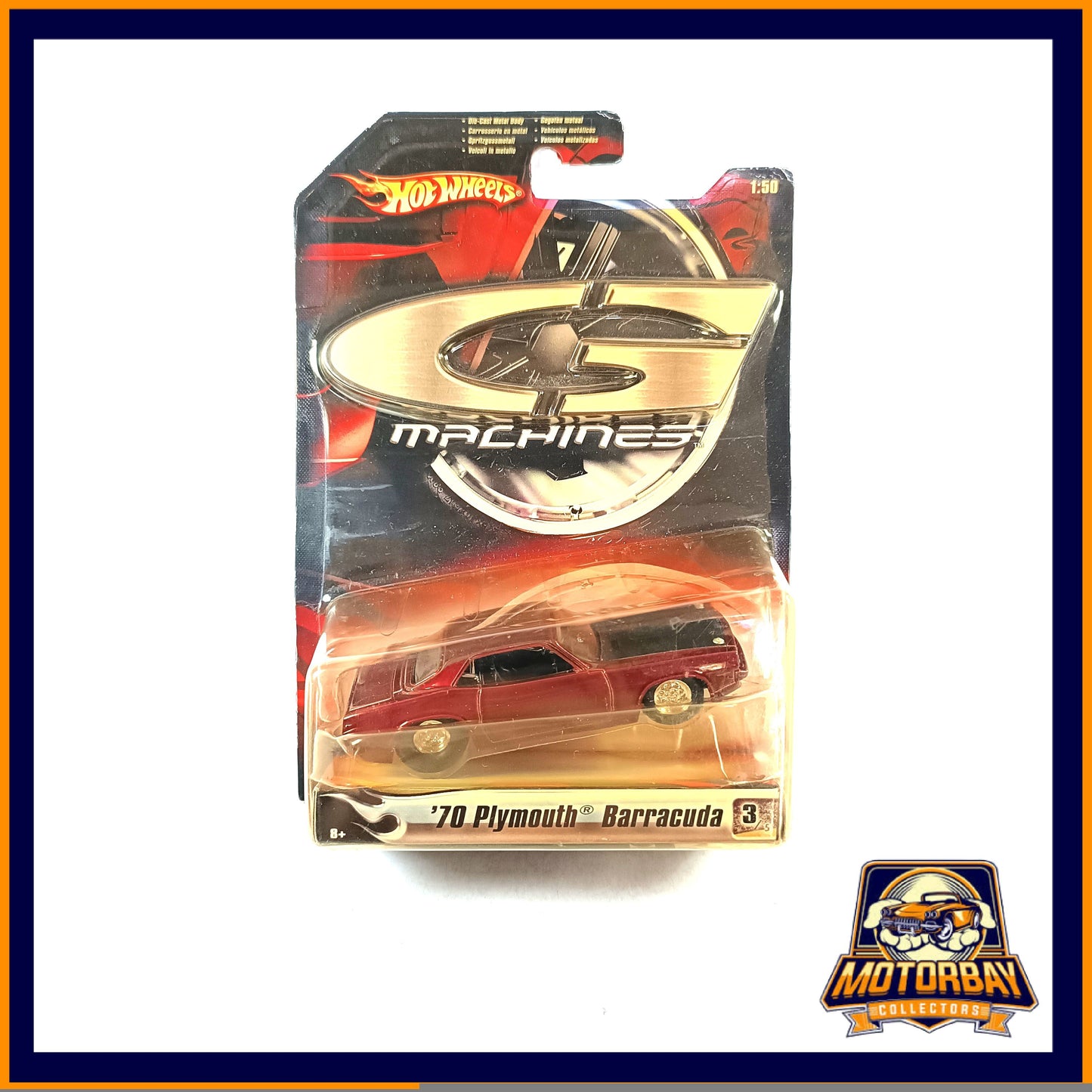 Hot Wheels 1/64 70 Plymouth Barracuda