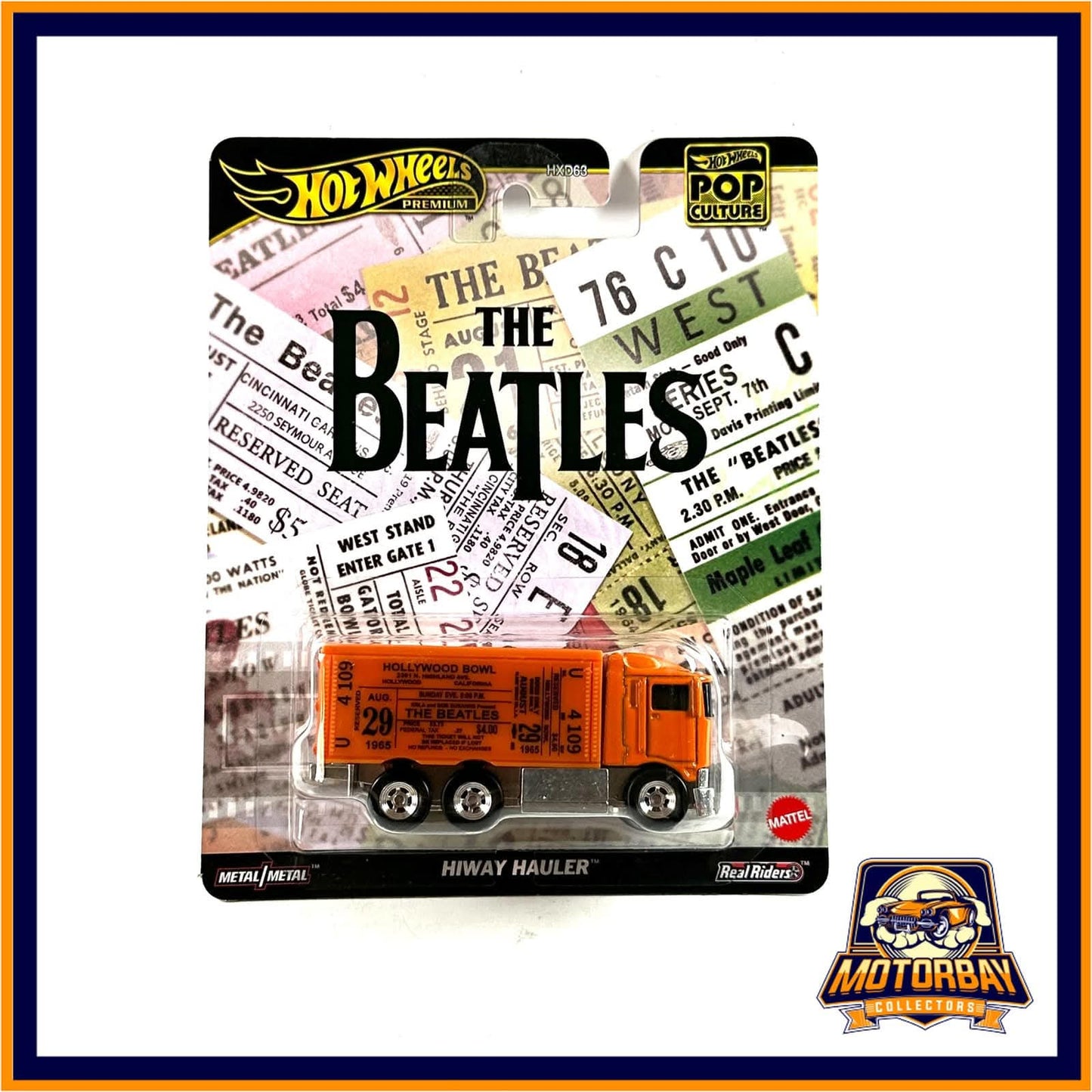 Hot Wheels 1/64 The Beatles Hiway Hauler