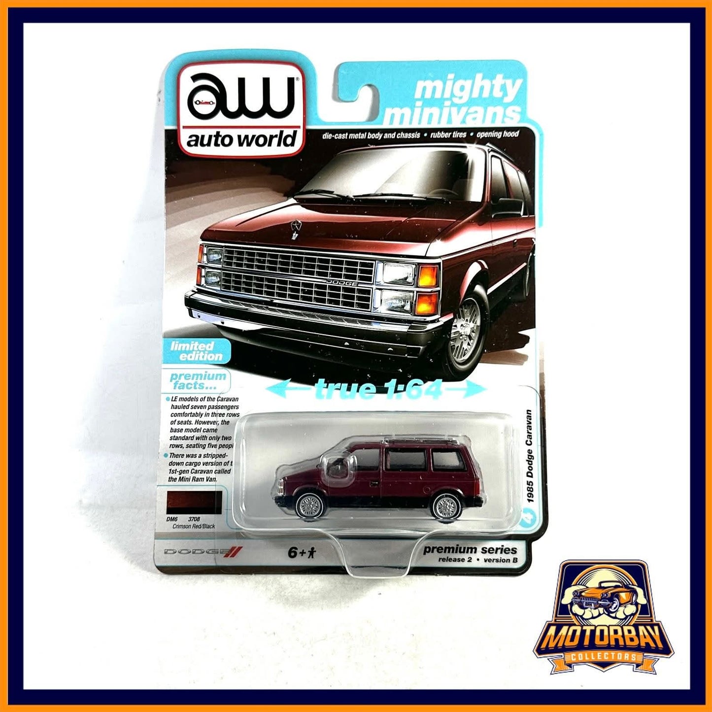 Auto World 1/64 1985 Dodge Caravan