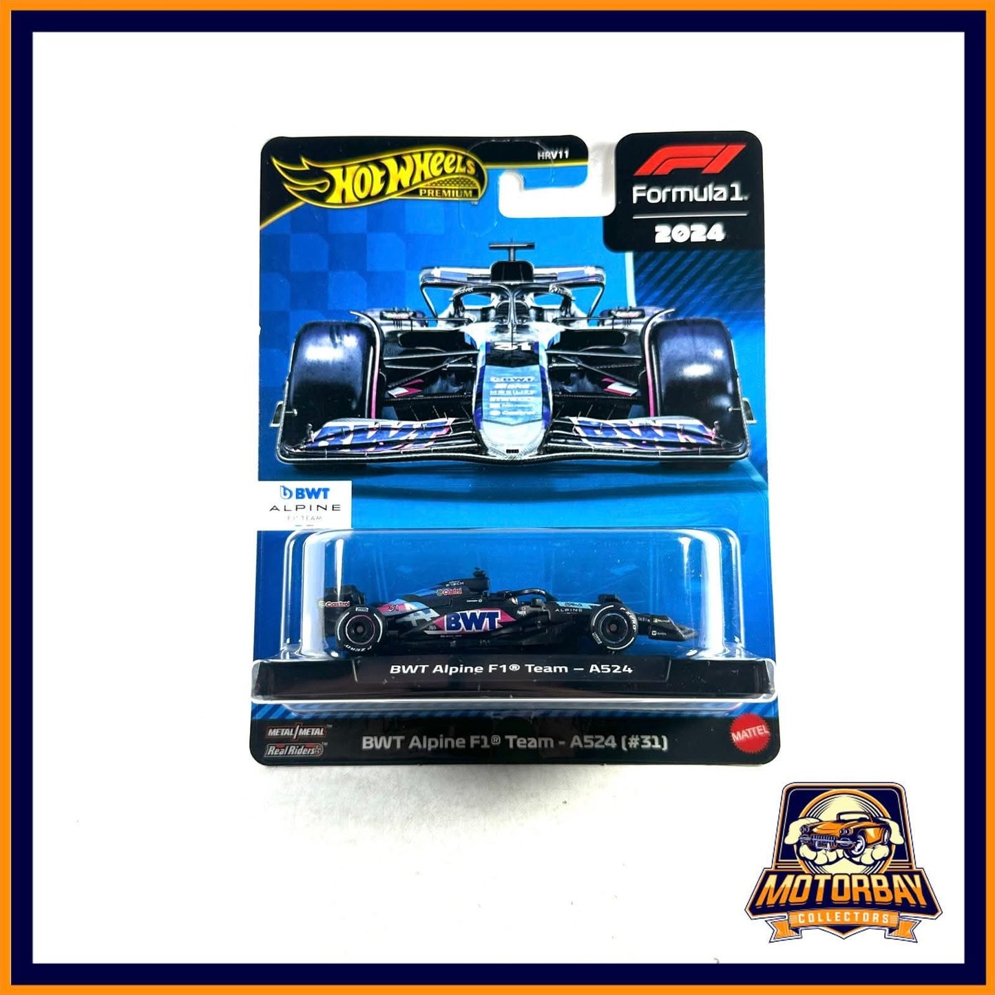 Hot Wheels 1/64 BWT Alpine F1 Team - A524