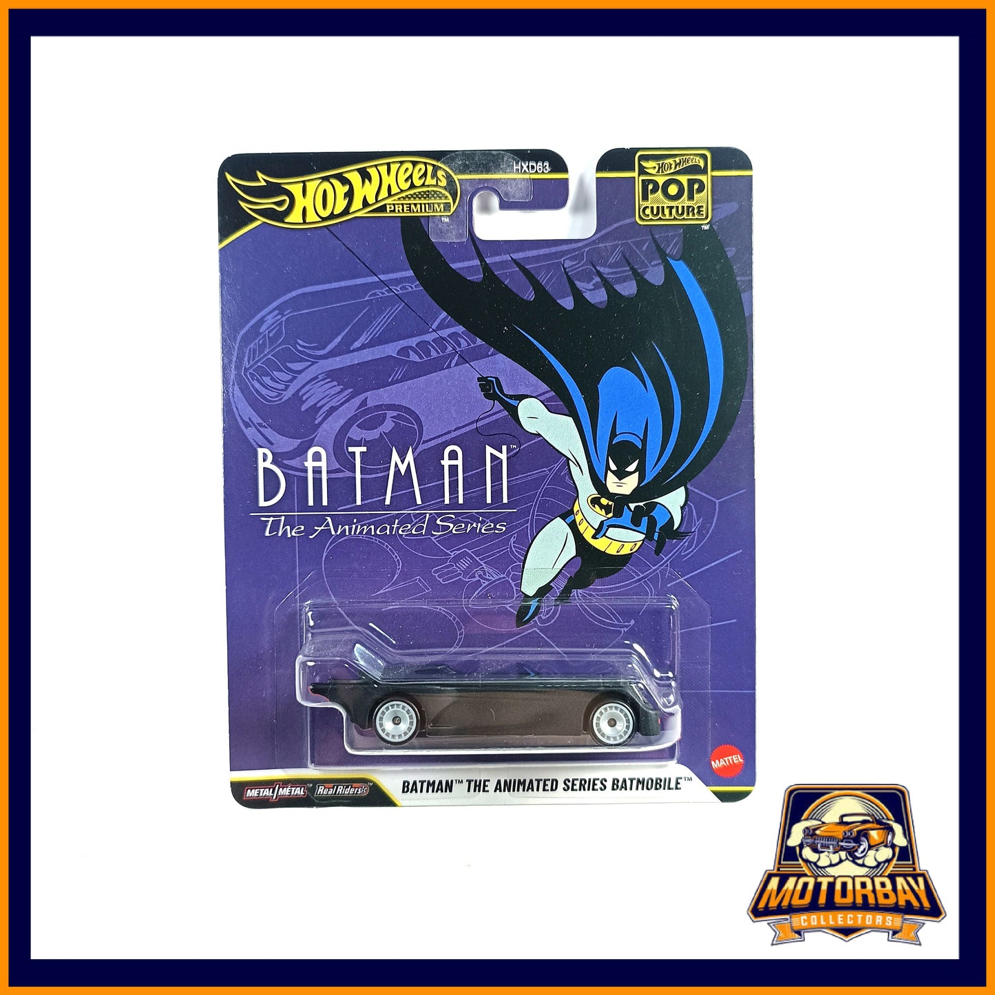 Hot Wheels 1/64 Batman The Animated Series Batmobile