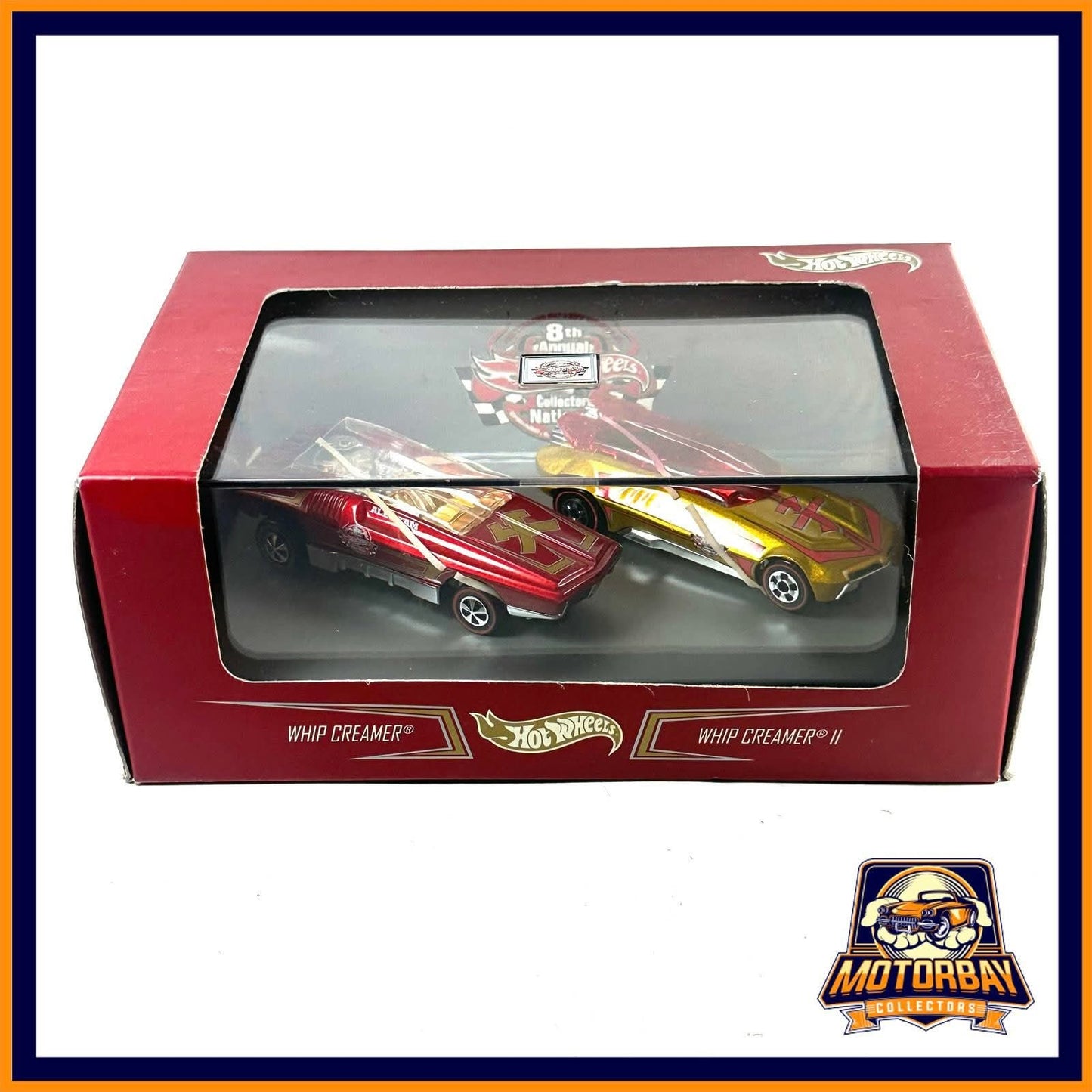 Hot Wheels 1/64 Edición Convención Whip Creamer & Whip Creamer II