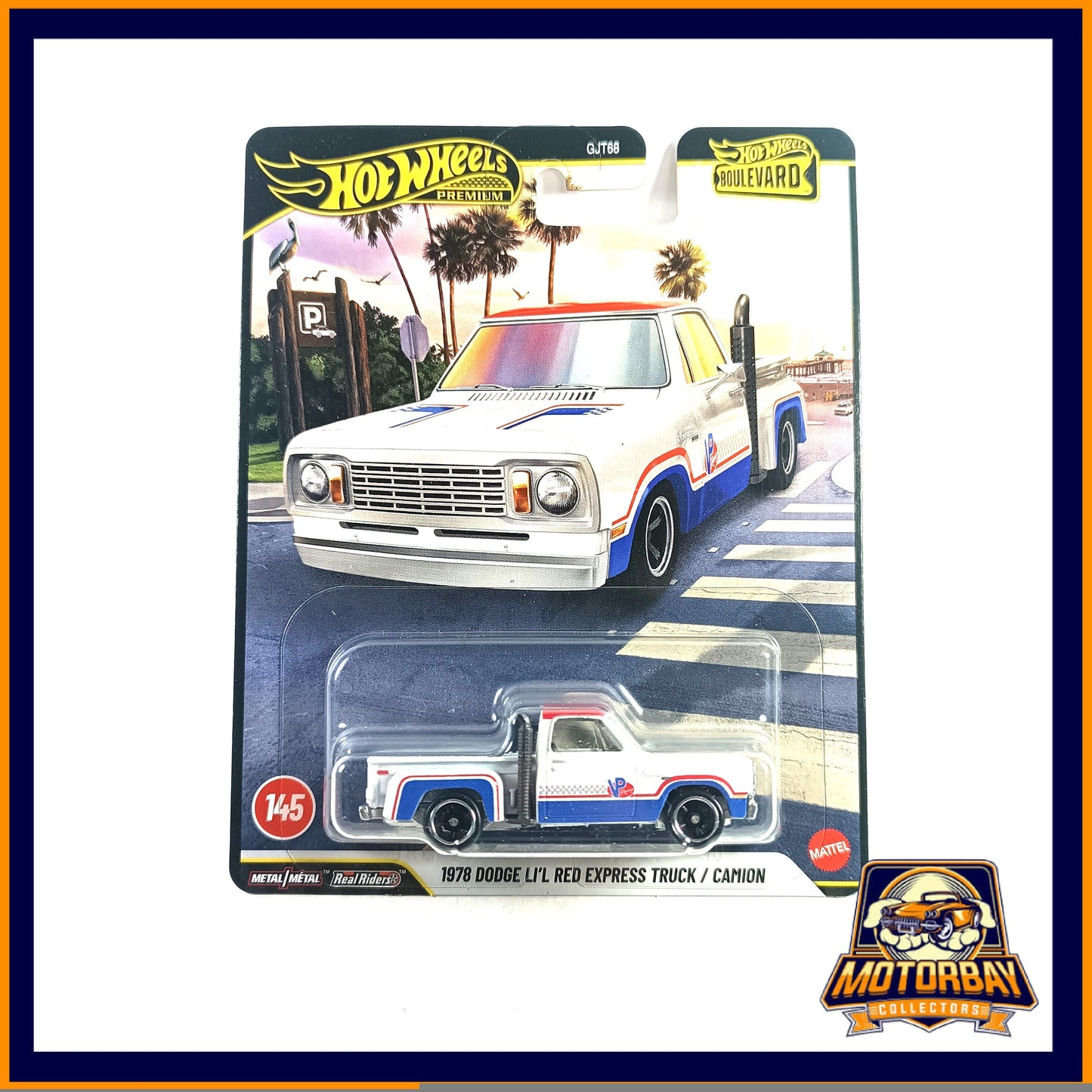 Hot Wheels 1/64 1978 Dodge LiL Red Express Truck/ Camion