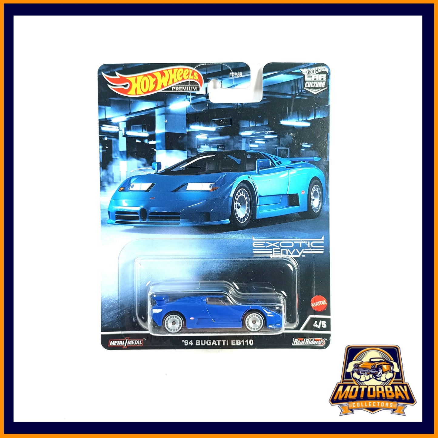 Hot Wheels 1/64 95 Bugatti EB110