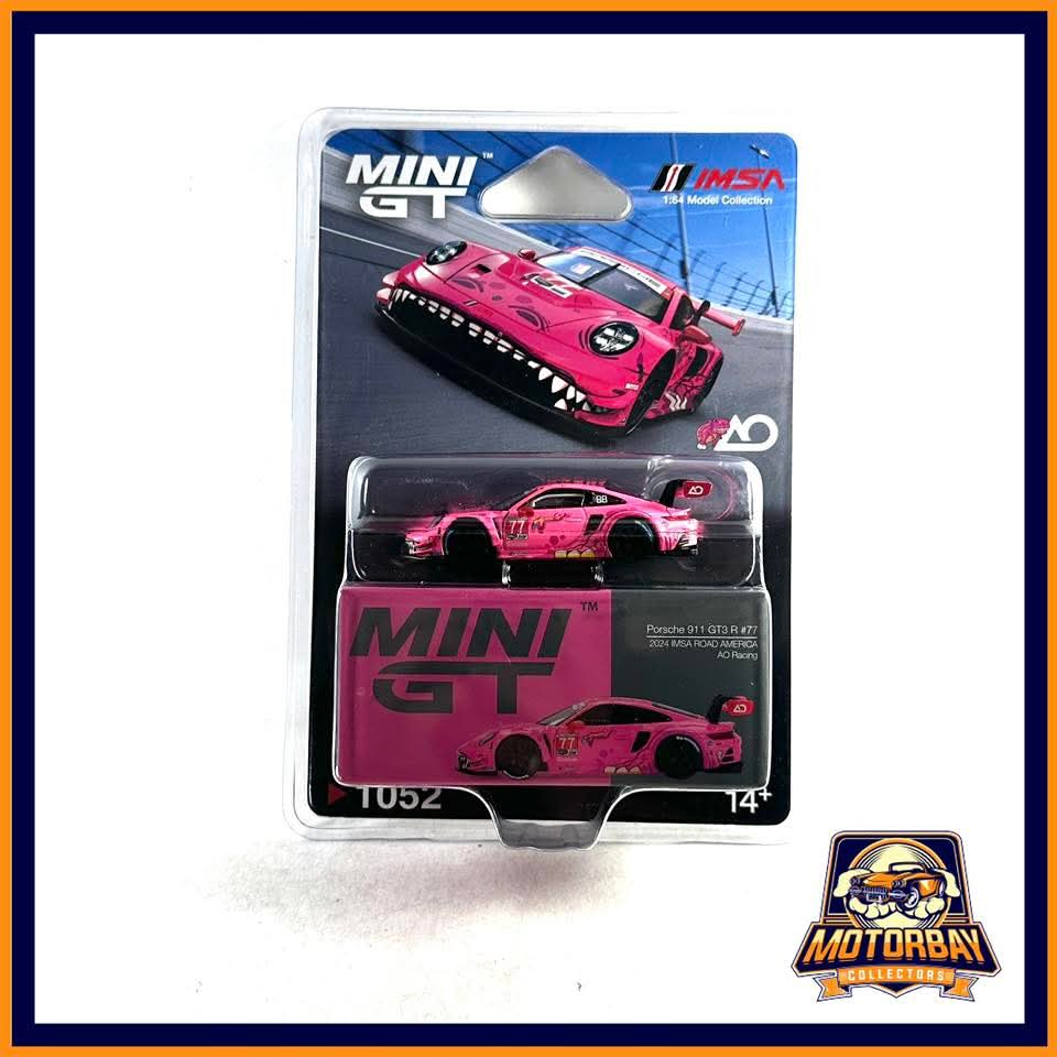 Mini GT 1/64 Porsche 911 GT3 R # 77