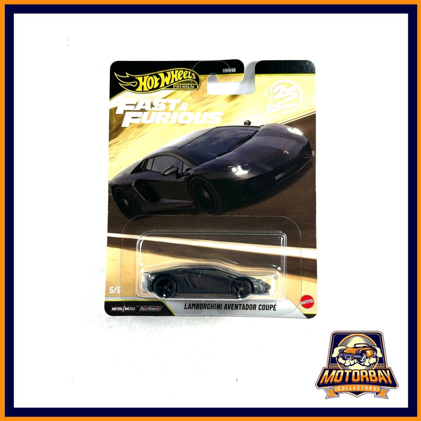Hot Wheels 1/64 Lamborghini Aventador Coupe Rápidos y Furiosos