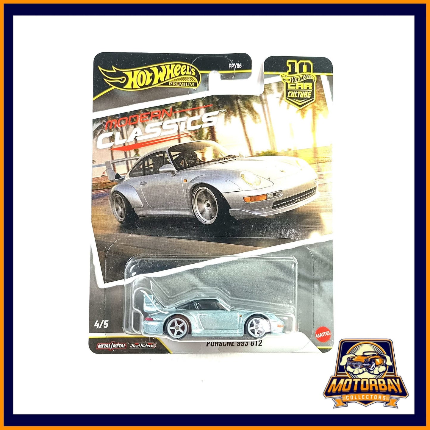 Hot Wheels 1/64 Porsche 993 GT2