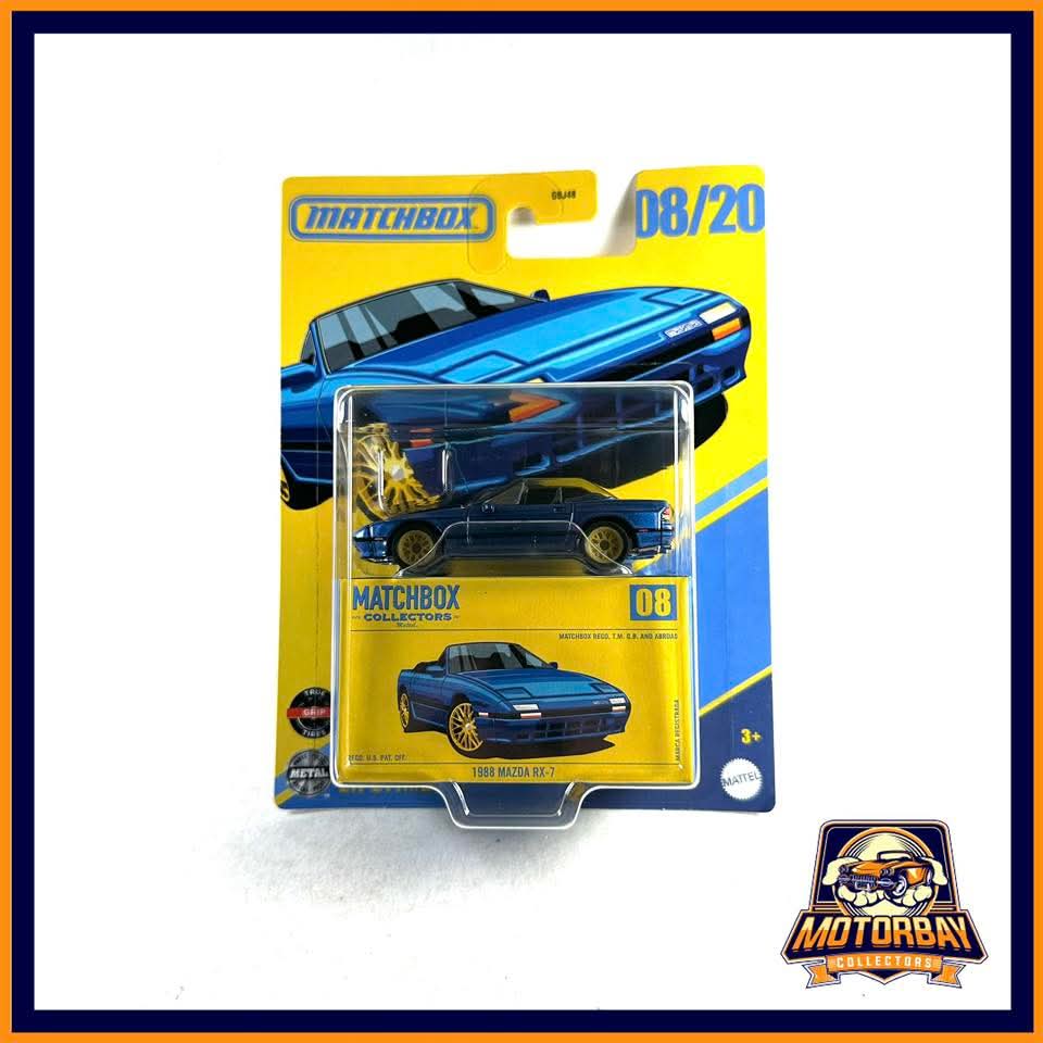 Matchbox 1/64 1988 Mazda RX-7