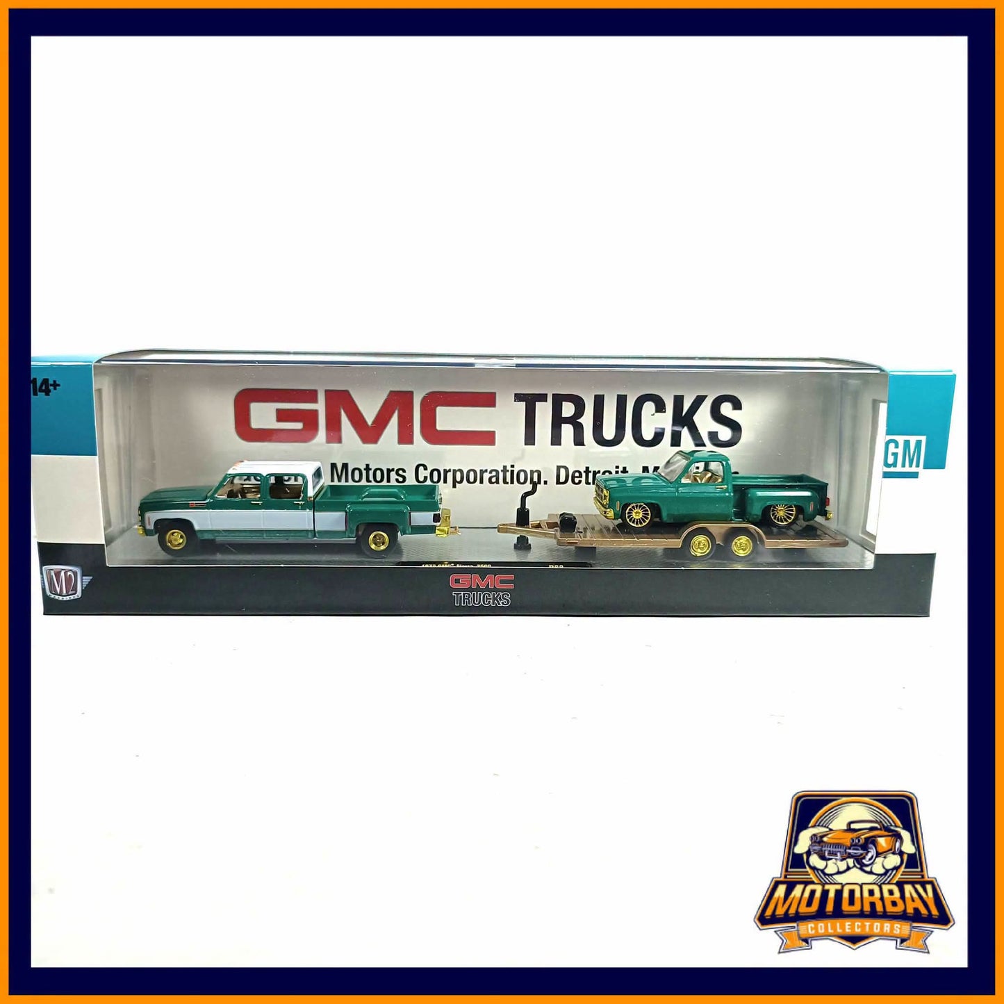 M2 1/750 1973 GMC Sierra 3500 & 1976 GMC Sierra Grande 15 - Custom