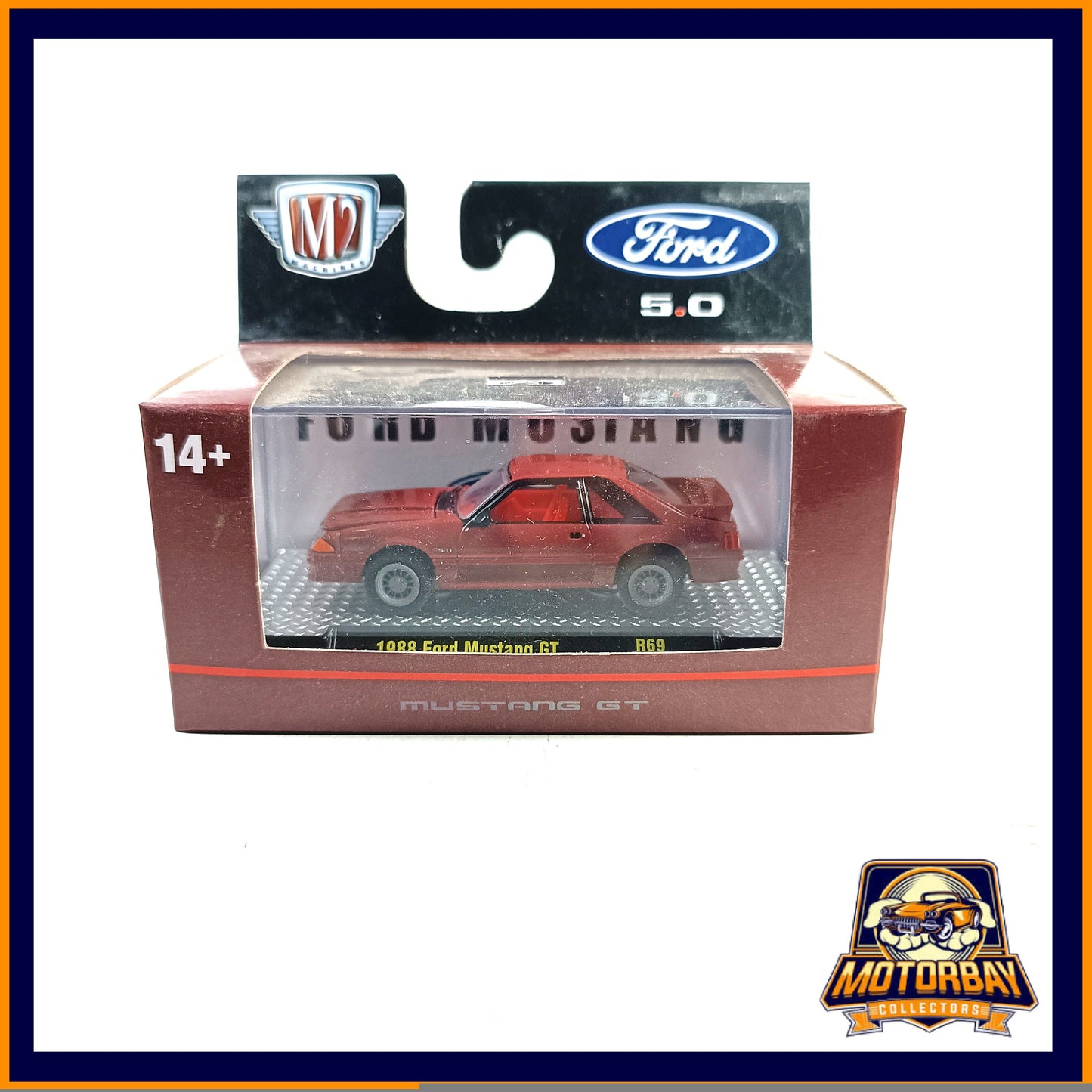 M2 1/64 1988 Ford Mustang GT