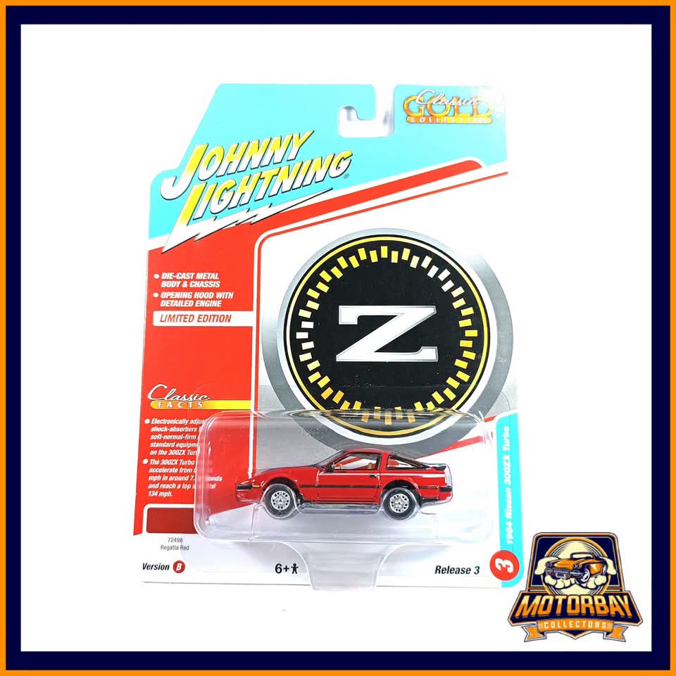 Johnny Lightning 1/64 1984 Nissan 300ZX Turbo