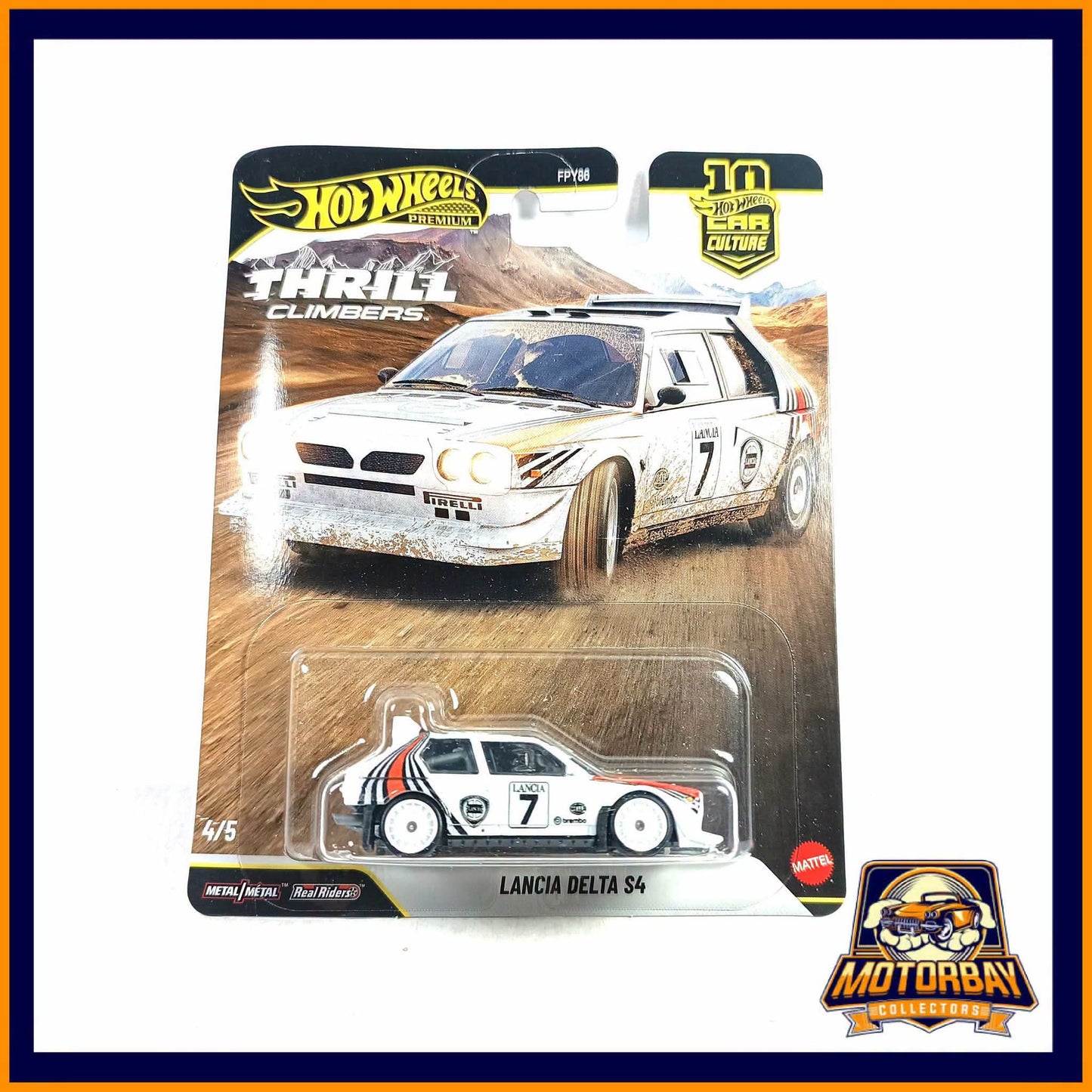 Hot Wheels 1/64 Lancia Delta S4