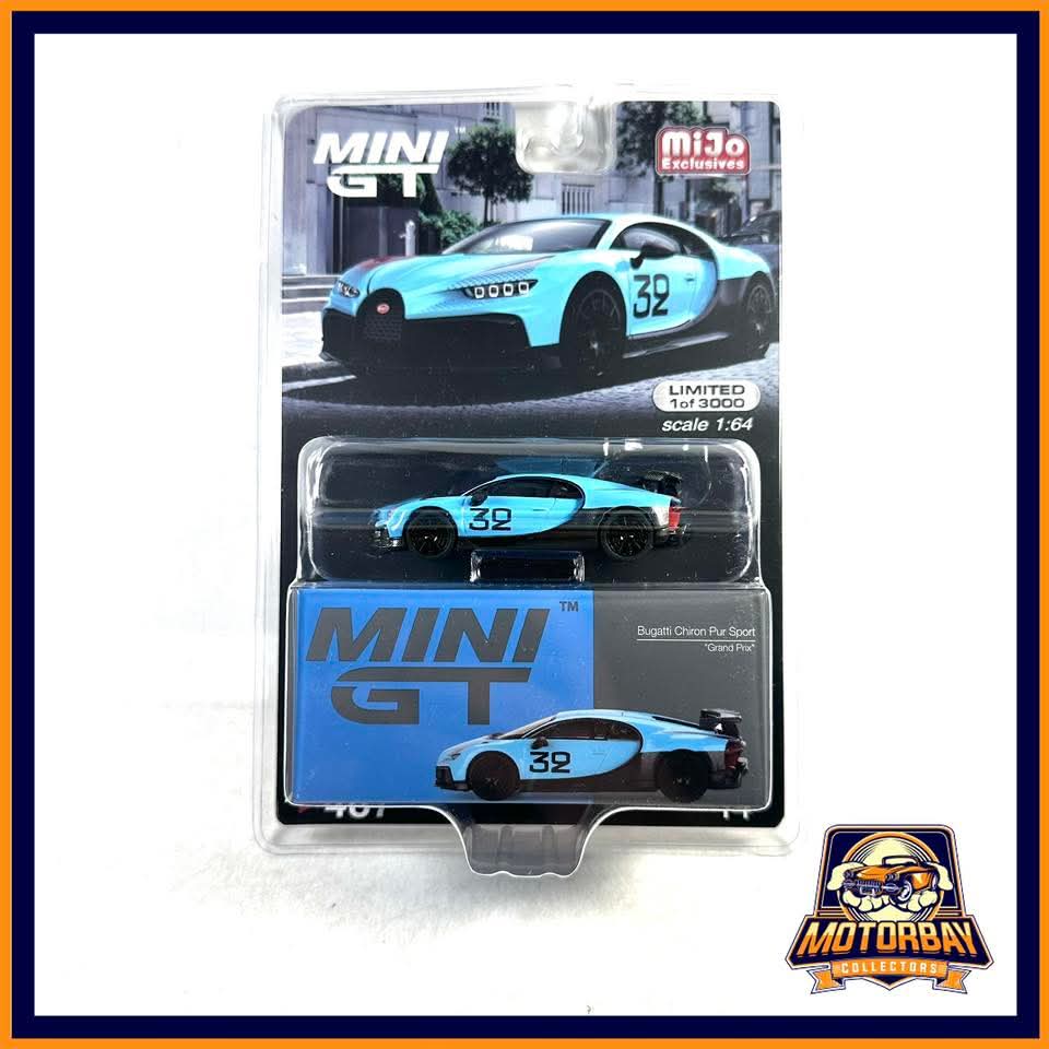 Mini GT 1/64 Bugatti Chiron Pur Sport