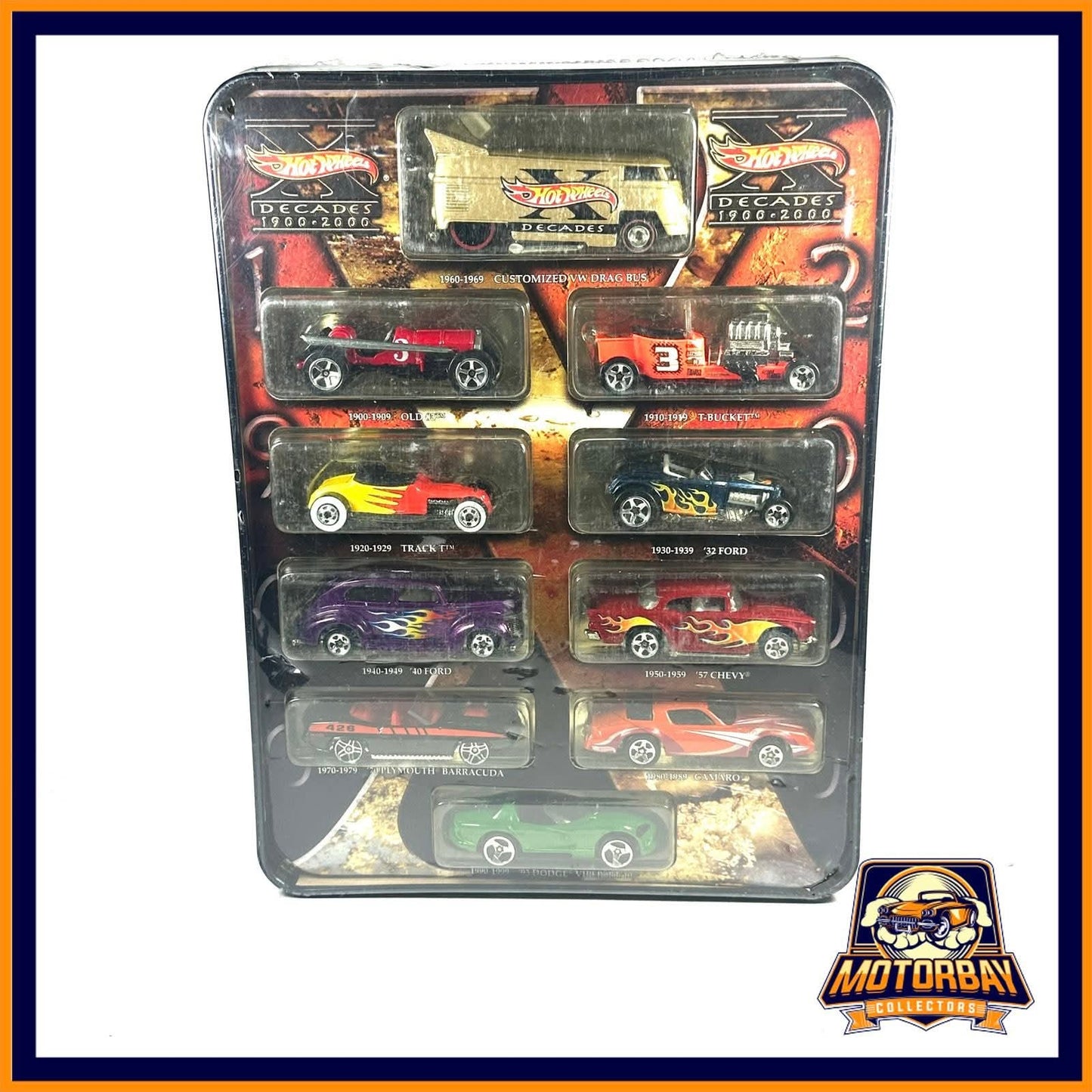 Hot Wheels 1/64 Set Decades 1900 - 2000