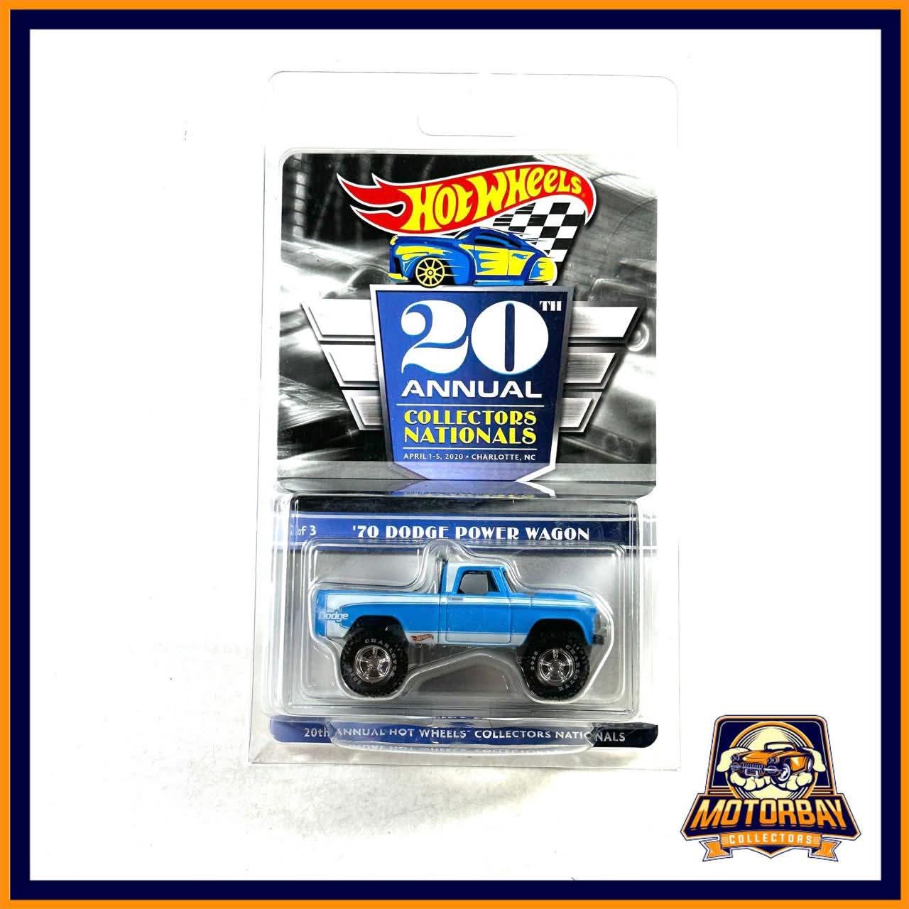 Hot Wheels 1/64 Convención 70 Dodge Power Wagon