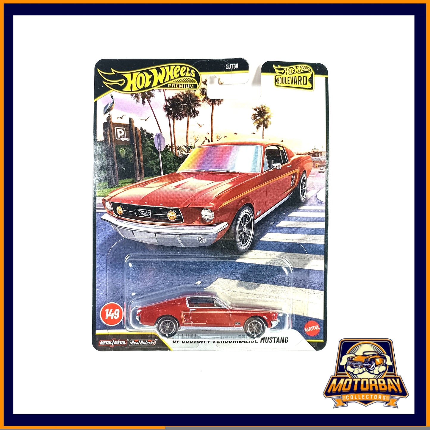 Hot Wheels 1/64 67 Custom / Personnalise Mustang
