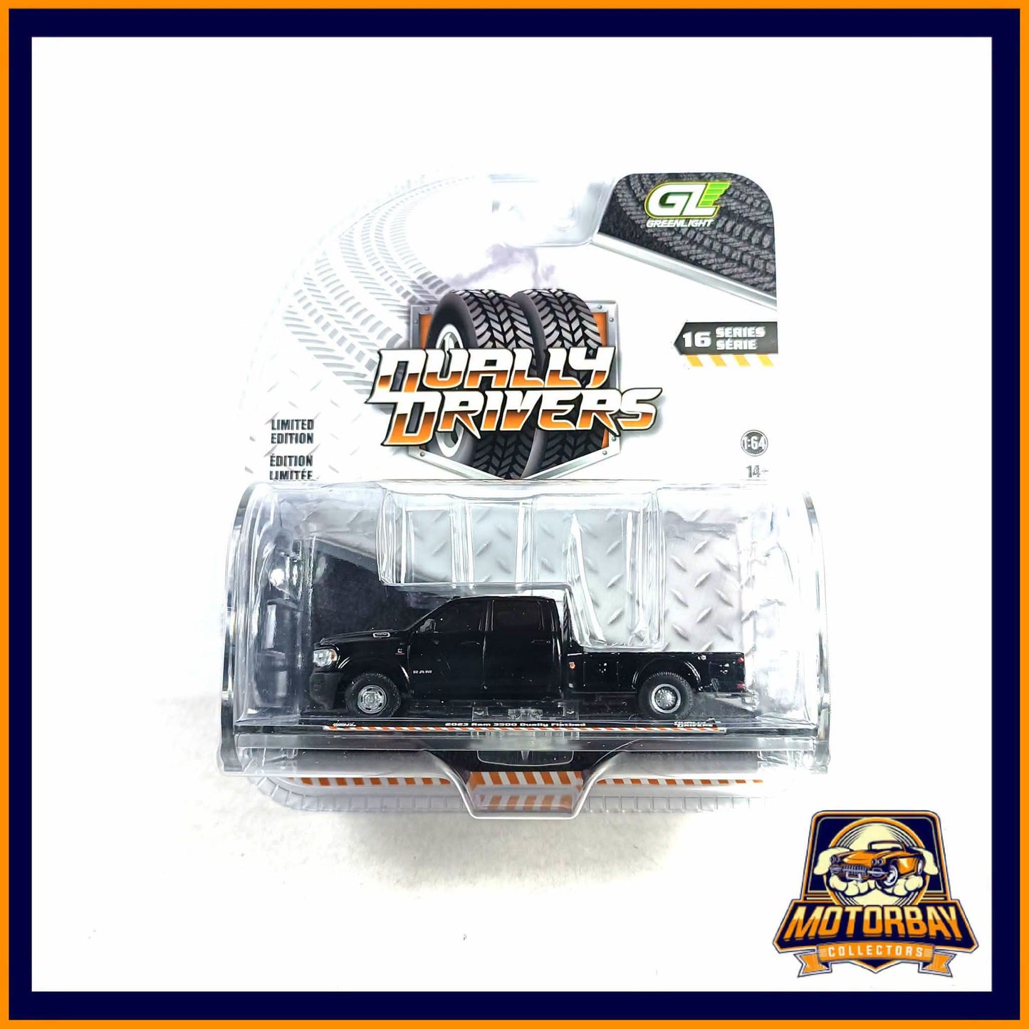 Greenlight 1/64 2023 Ram 3500 Dually Flatbed