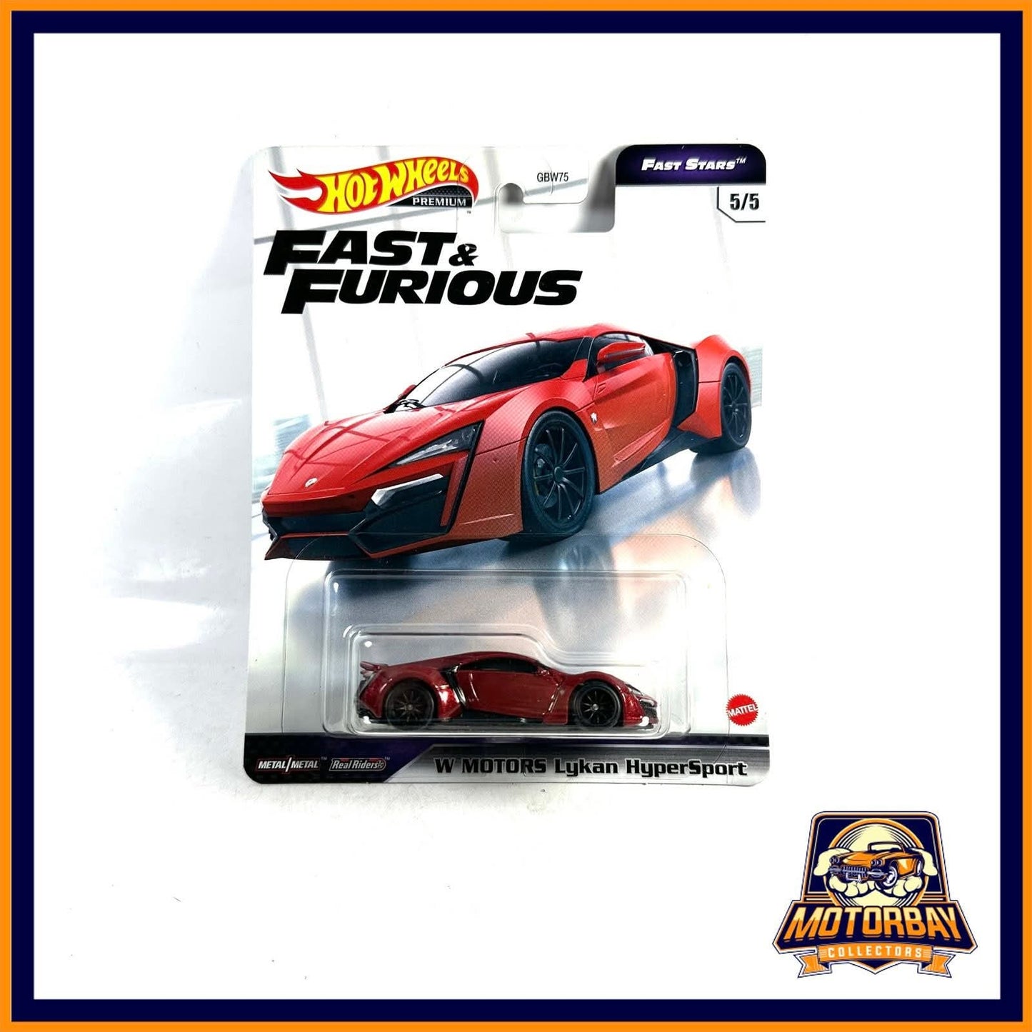Hot Wheels 1/64 W Motors Lykan HyperSport